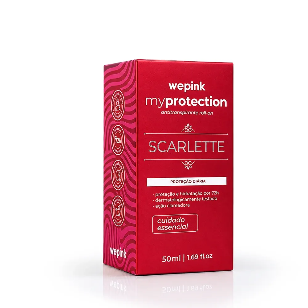 Comprar Desodorante Antitranspirante Roll on MyProtection Scarlette 50ml Wepink em Luanda, Angola - Loja Oficial Seth