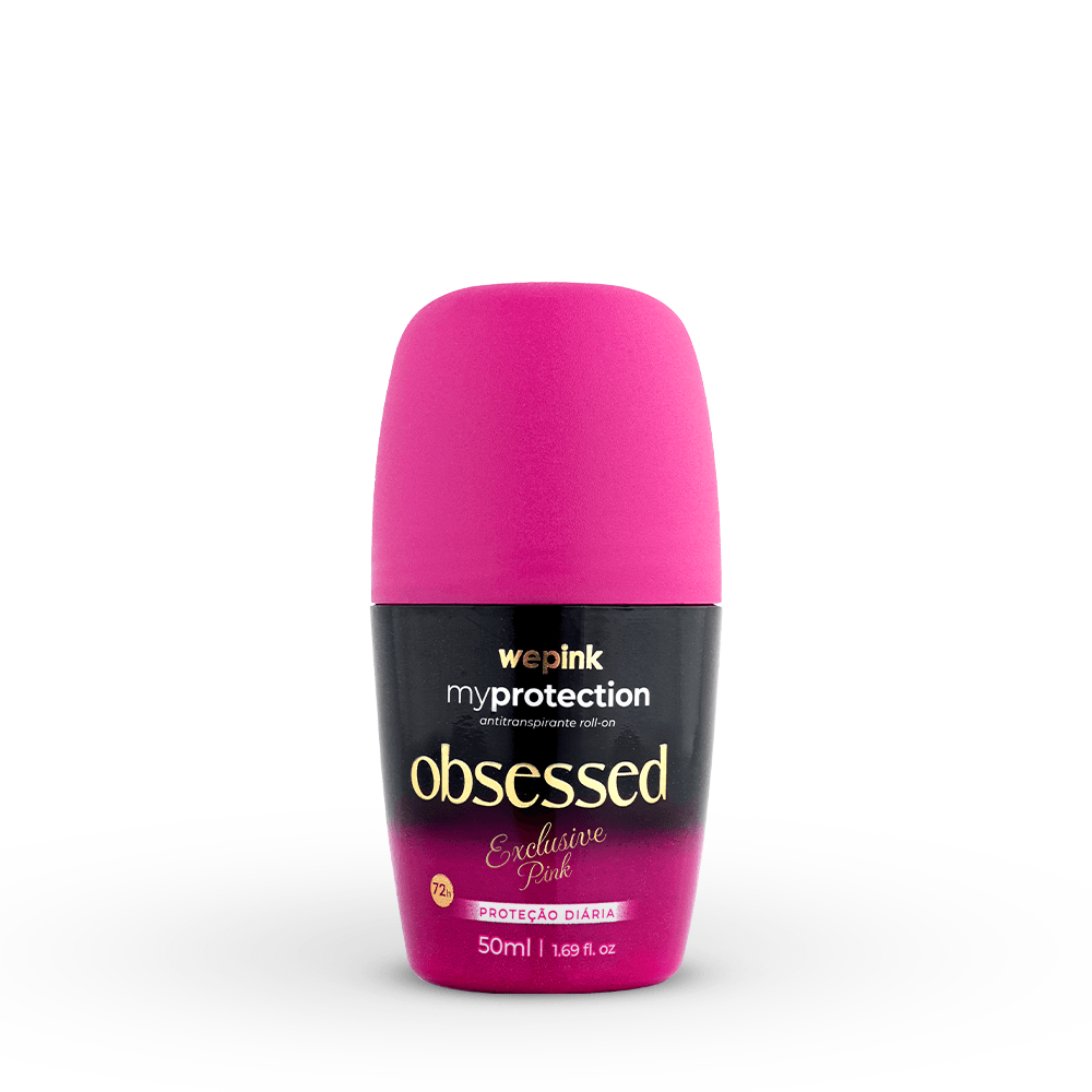 Desodorante Antitranspirante Roll-on Obsessed Exclusive Pink 50ml - Wepink