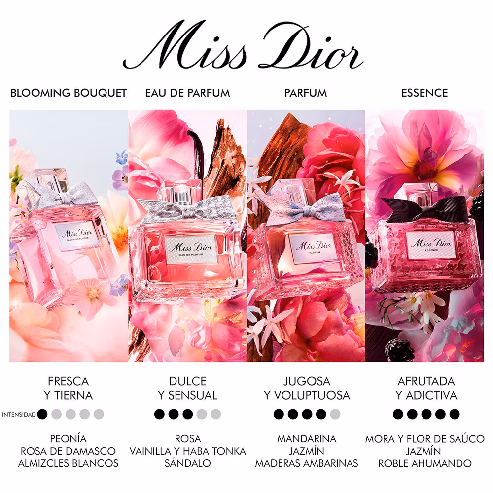 DIOR Miss Dior Intensas Notas Florales, Frutales y Amaderadas Perfume Dior — detalhe 4
