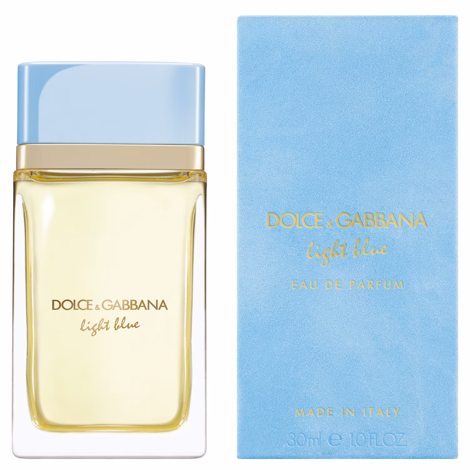 Dolce&Gabbana Light Blue Eau de Parfum Dolce&Gabbana — textura e acabamento