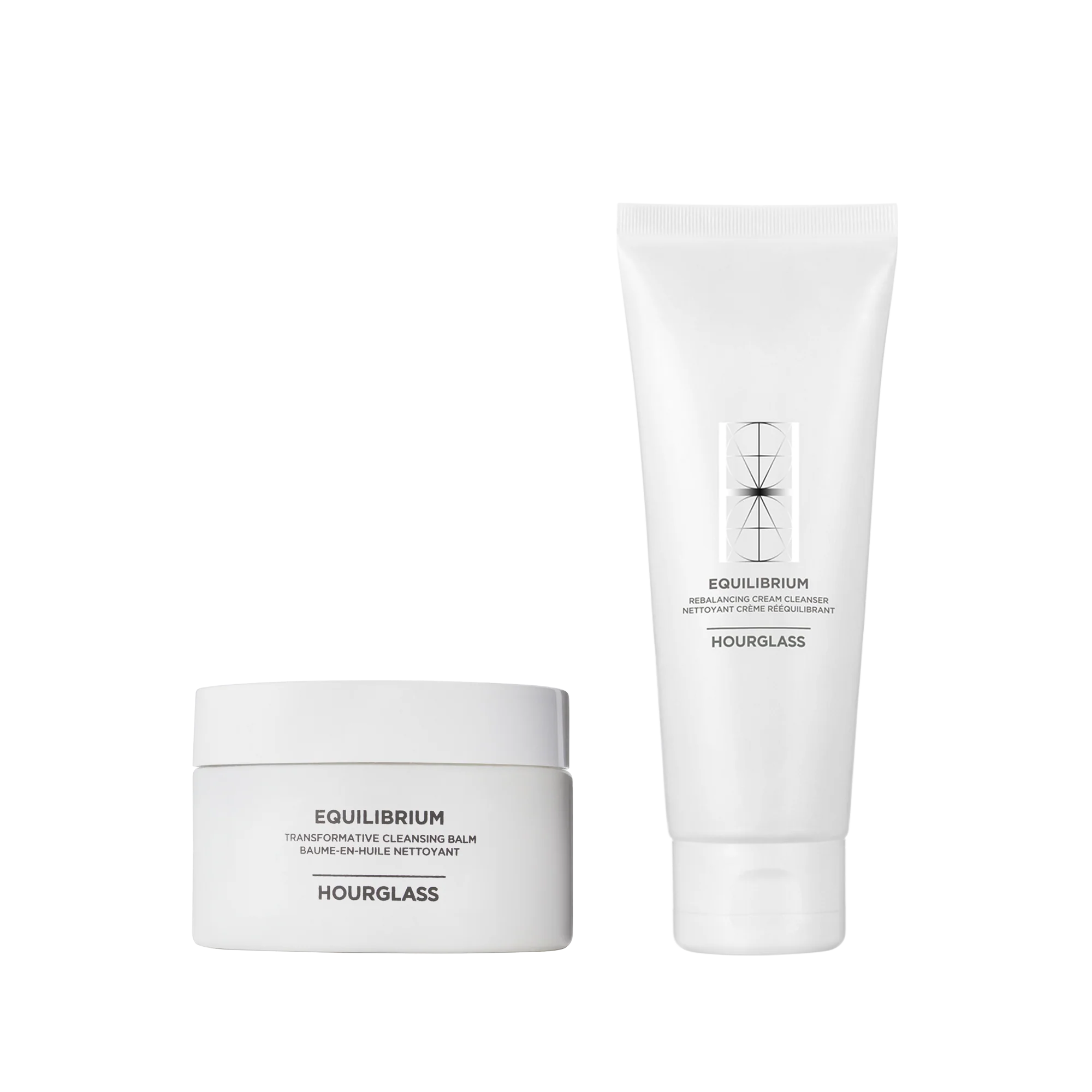 Double Cleanse Duo Hourglass — textura e acabamento