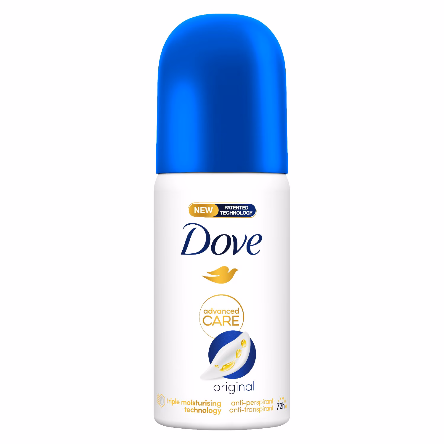 Dove Advanced Care Original Protección 72 Horas Spray — embalagem e produto