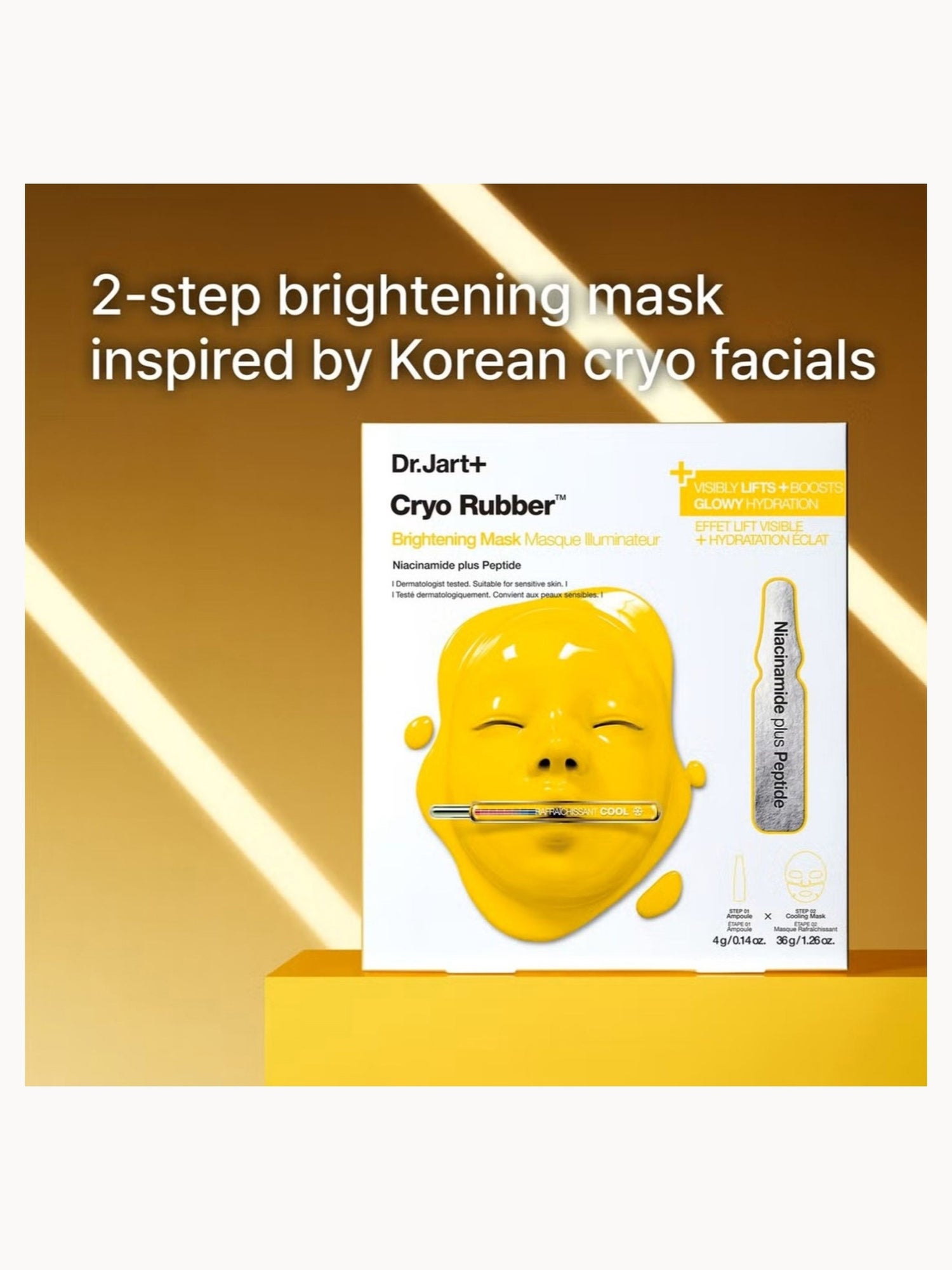 Dr.Jart+ Cryo Rubber Brightening Hydrogel Mask with Niacinamide (2 Pack) Dr.Jart+ — detalhe 6