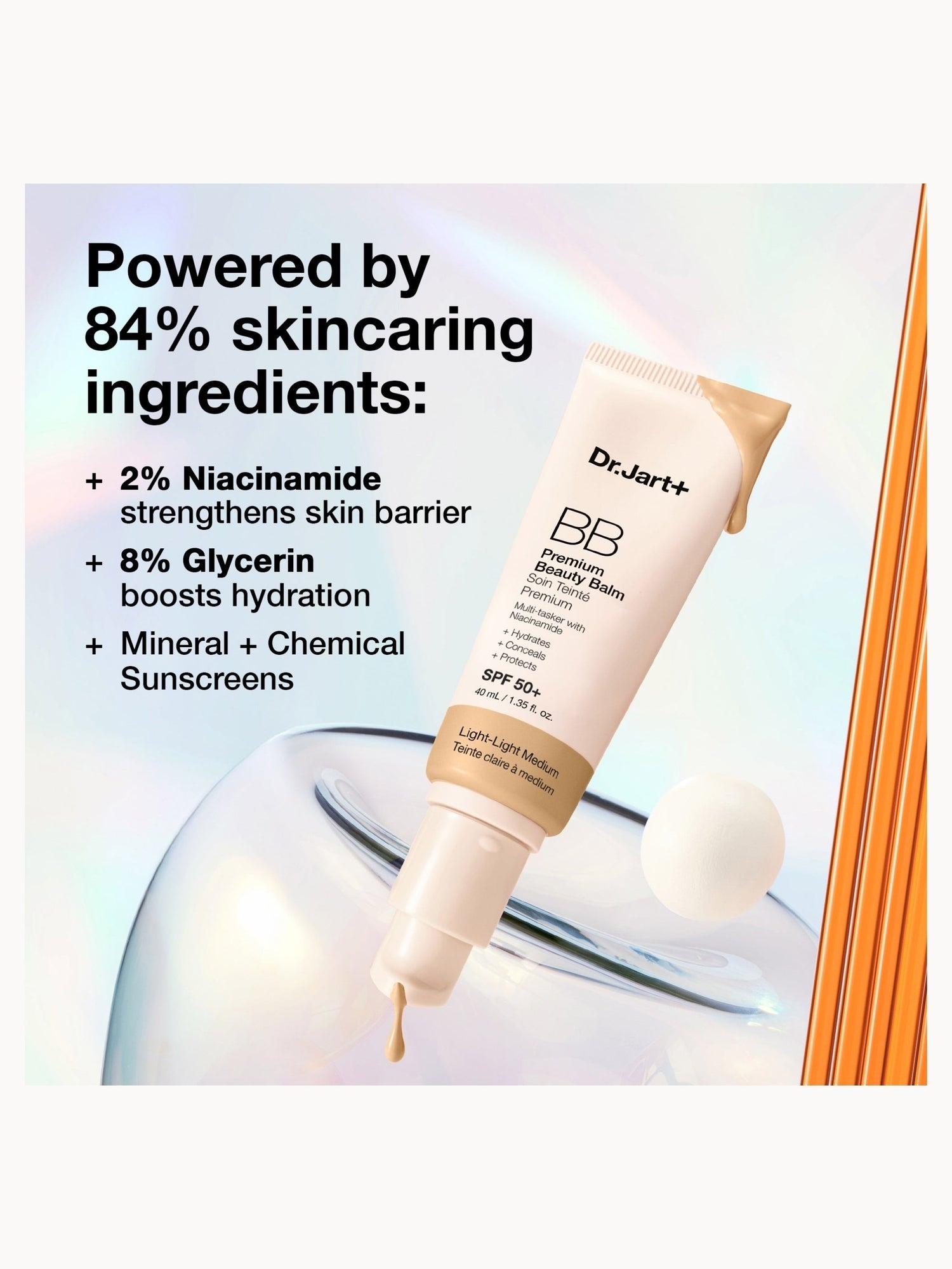 Dr.Jart+ Korean Premium Beauty Balm SPF 50 40ml (Various Shades) Dr.Jart+ — detalhe 6