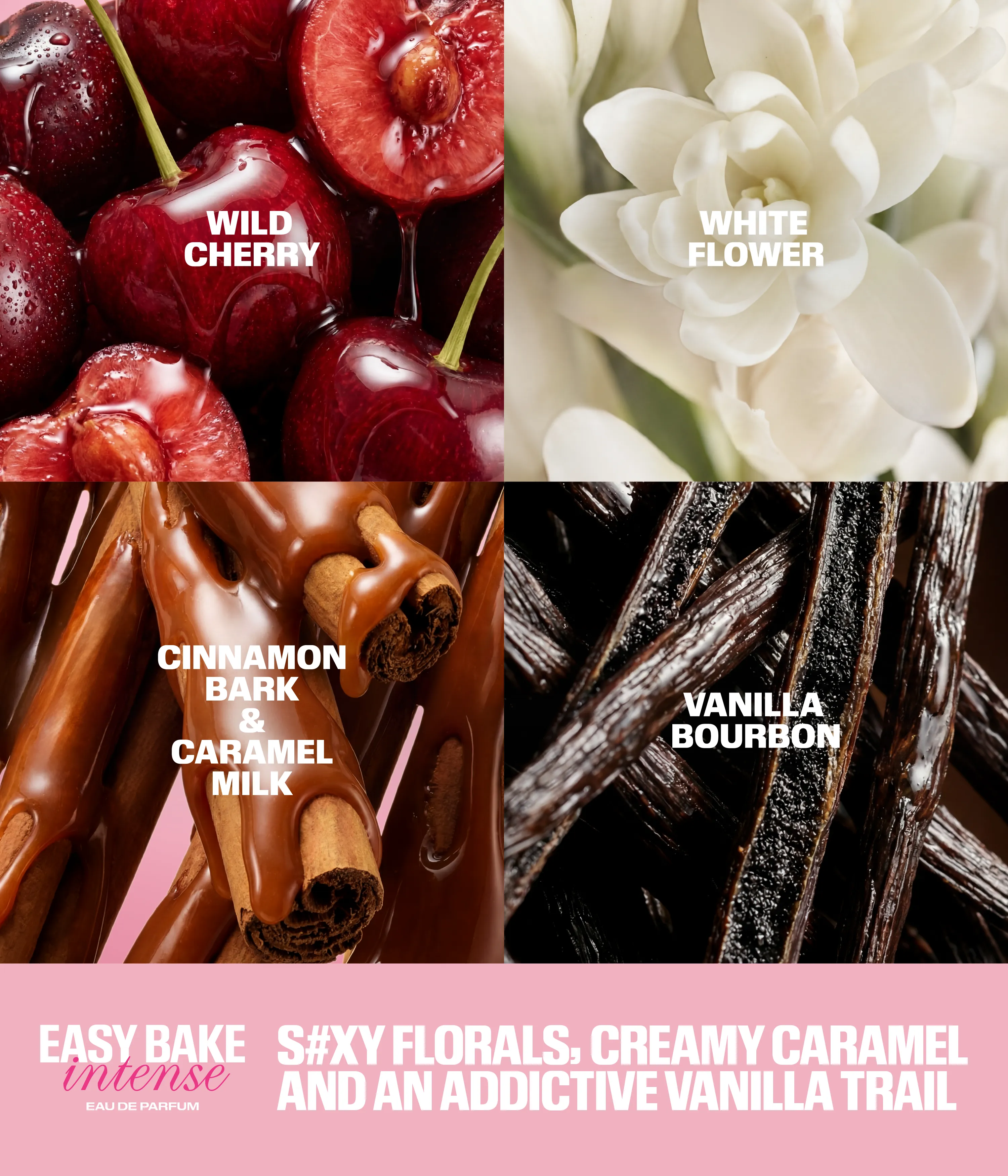 Easy Bake Intense Eau de Parfum 50ml Huda Beauty — textura e acabamento
