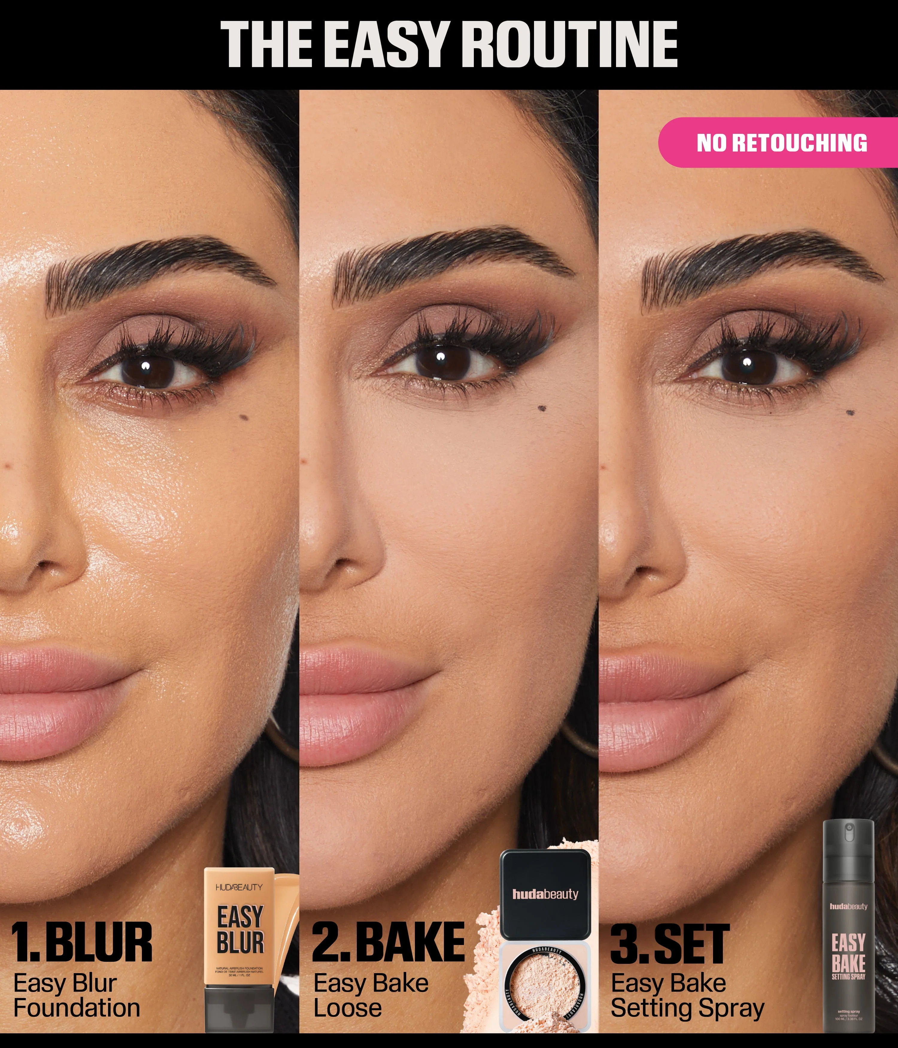 Easy Bake Setting Spray with 16-Hour Wear Huda Beauty — detalhe 8