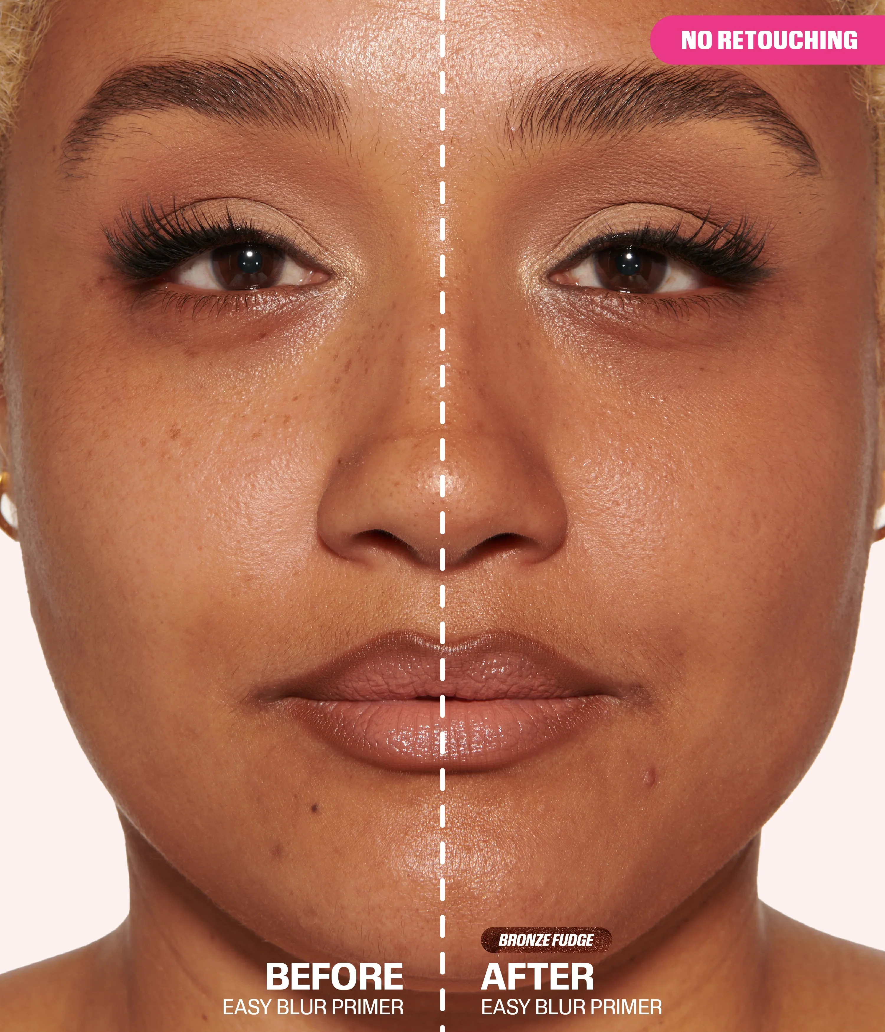 Easy Blur Primer Bronze Fudge Huda Beauty — detalhe 4