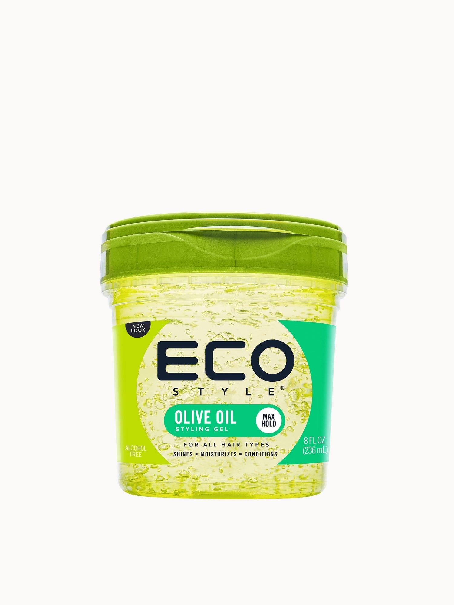 Eco Style Olive Oil Styling Gel — embalagem e produto
