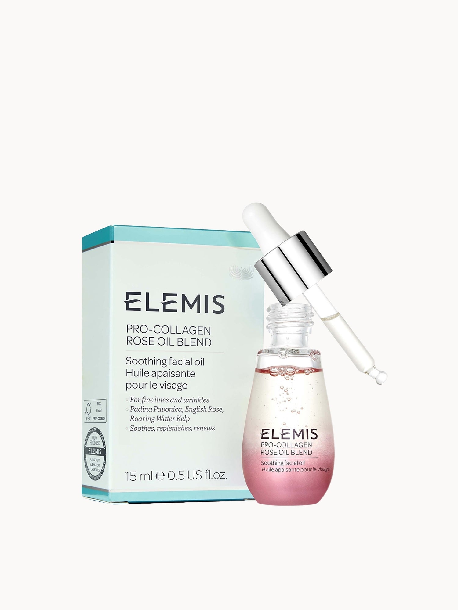 Elemis Pro-Collagen Rose Facial Oil 15ml Elemis — detalhe 7
