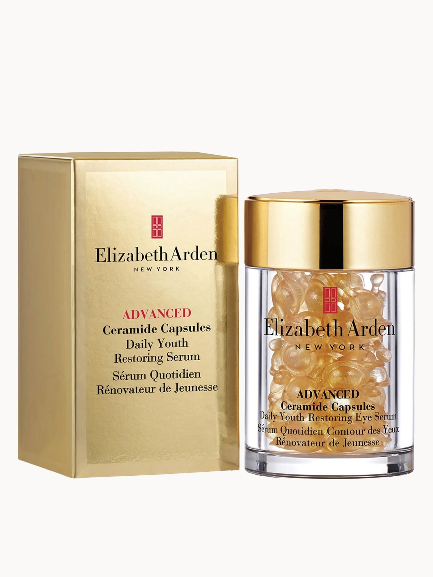 Elizabeth Arden Advanced Ceramide Capsules Daily Youth Restoring Eye Serum (60 Capsules) Elizabeth Arden — textura e acabamento