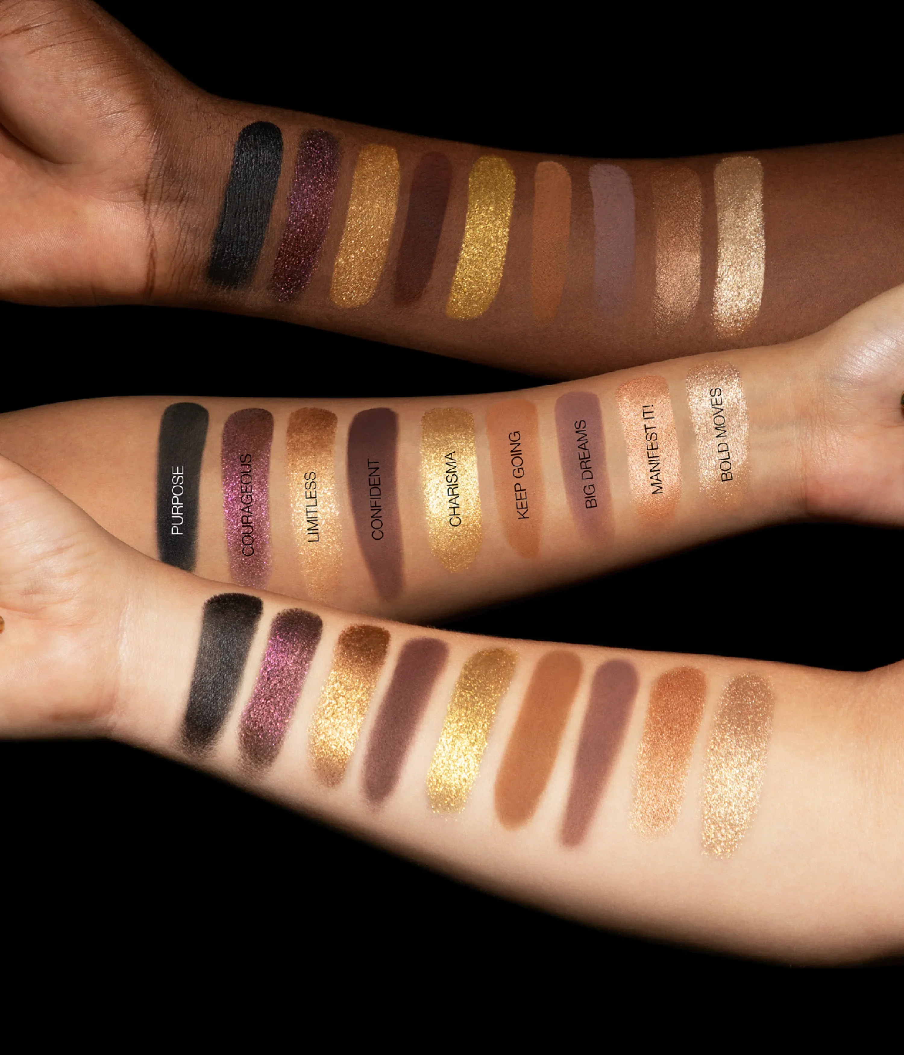 Empowered Eyeshadow Palette Huda Beauty — detalhe 6