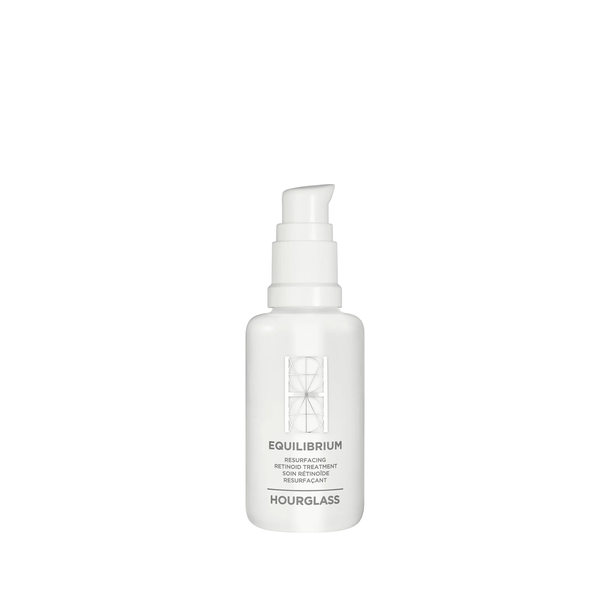 Equilibrium Resurfacing Retinoid Treatment Hourglass — textura e acabamento