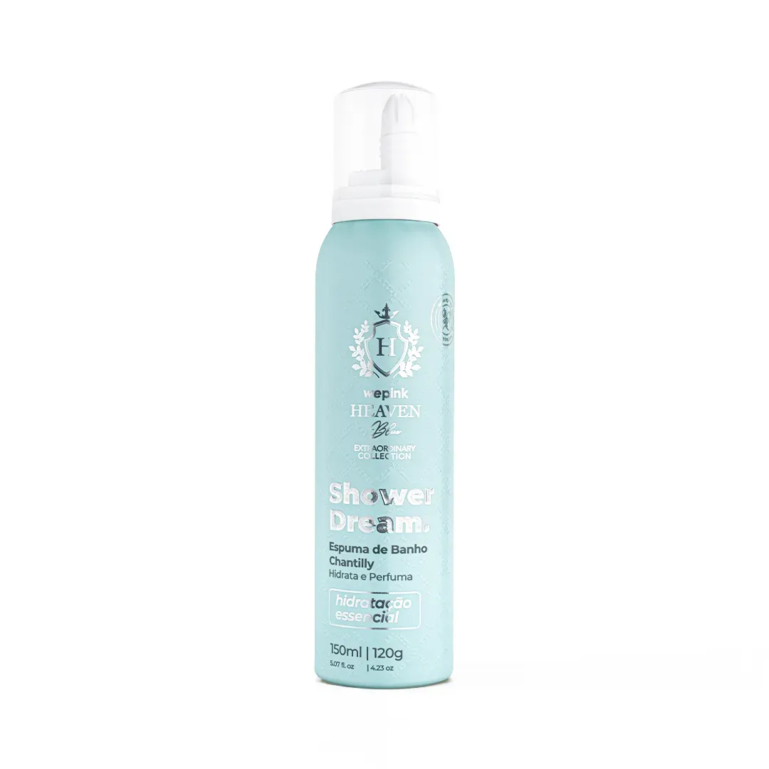 Detalhes de Espuma de Banho Shower Dream Heaven Blue 150ml Wepink para entrega em Luanda, Angola - Seth