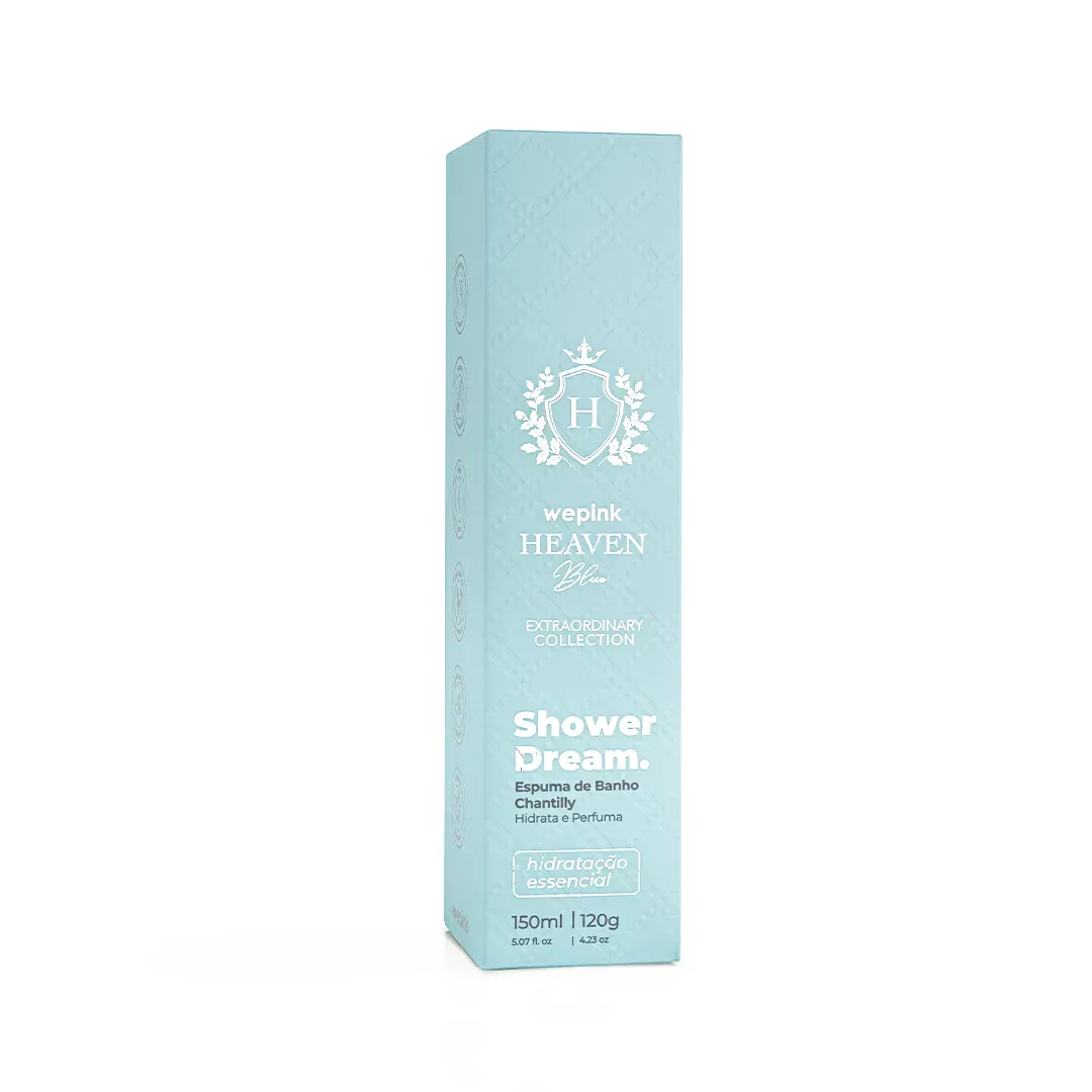 Comprar Espuma de Banho Shower Dream Heaven Blue 150ml Wepink em Luanda, Angola - Loja Oficial Seth