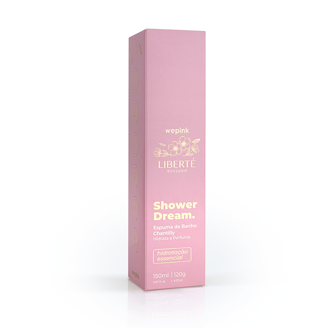 Comprar Espuma de Banho Shower Dream Liberté Exclusif 150ml Wepink em Luanda, Angola - Loja Oficial Seth