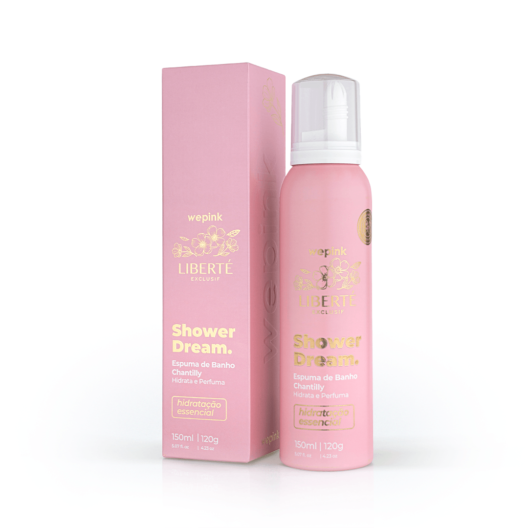Foto de Espuma de Banho Shower Dream Liberté Exclusif 150ml Wepink disponível em Luanda, Angola - Encomenda Online
