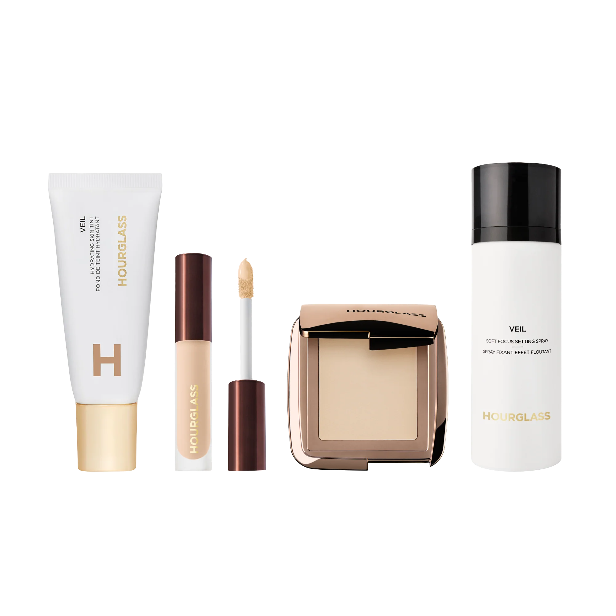Essential Travel Kit Hourglass — textura e acabamento