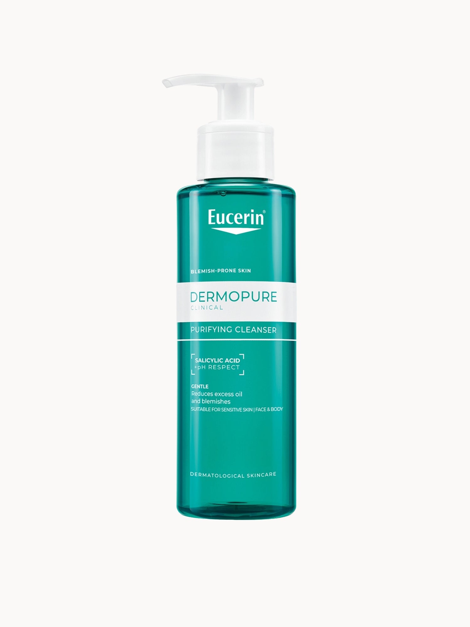 Eucerin Dermopure Clinical Purifying Cleanser Eucerin — textura e acabamento