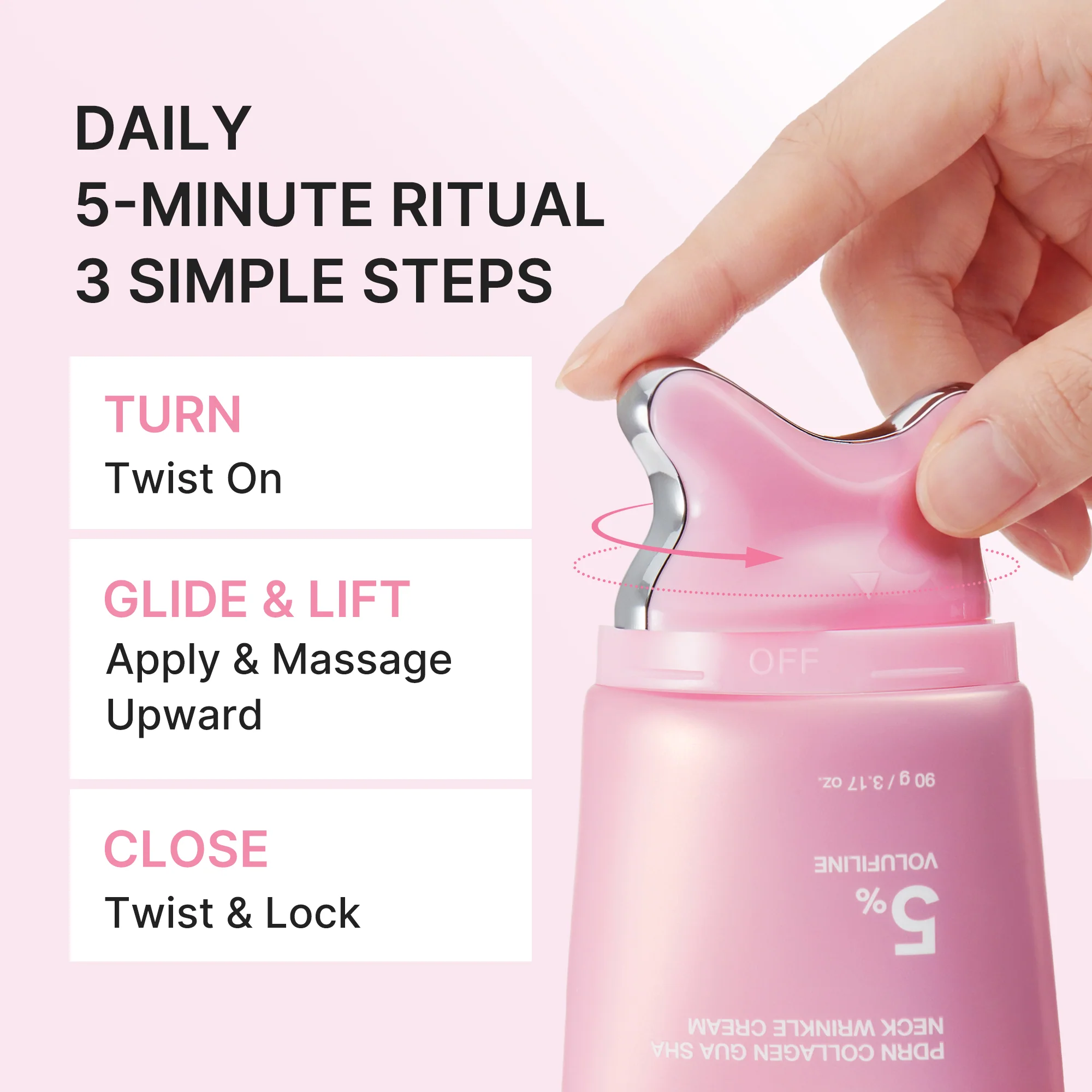[Exclusive Deal] Amazon’s #1 Beauty Brand PDRN Collagen Gua Sha Neck Wrinkle Cream da Medicube original em Luanda, Angola - Cosméticos e Perfumaria