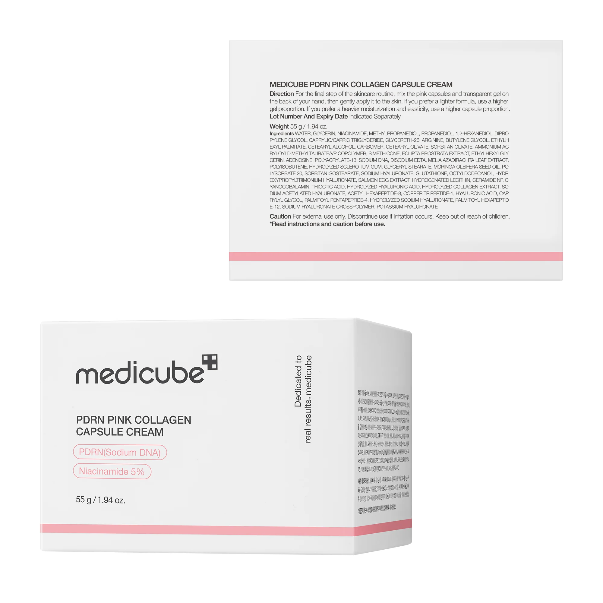 Embalagem de [Exclusive Deal] Amazon’s #1 Beauty Brand PDRN Pink Collagen Capsule Cream em Luanda, Angola - Cosméticos de Luxo Seth