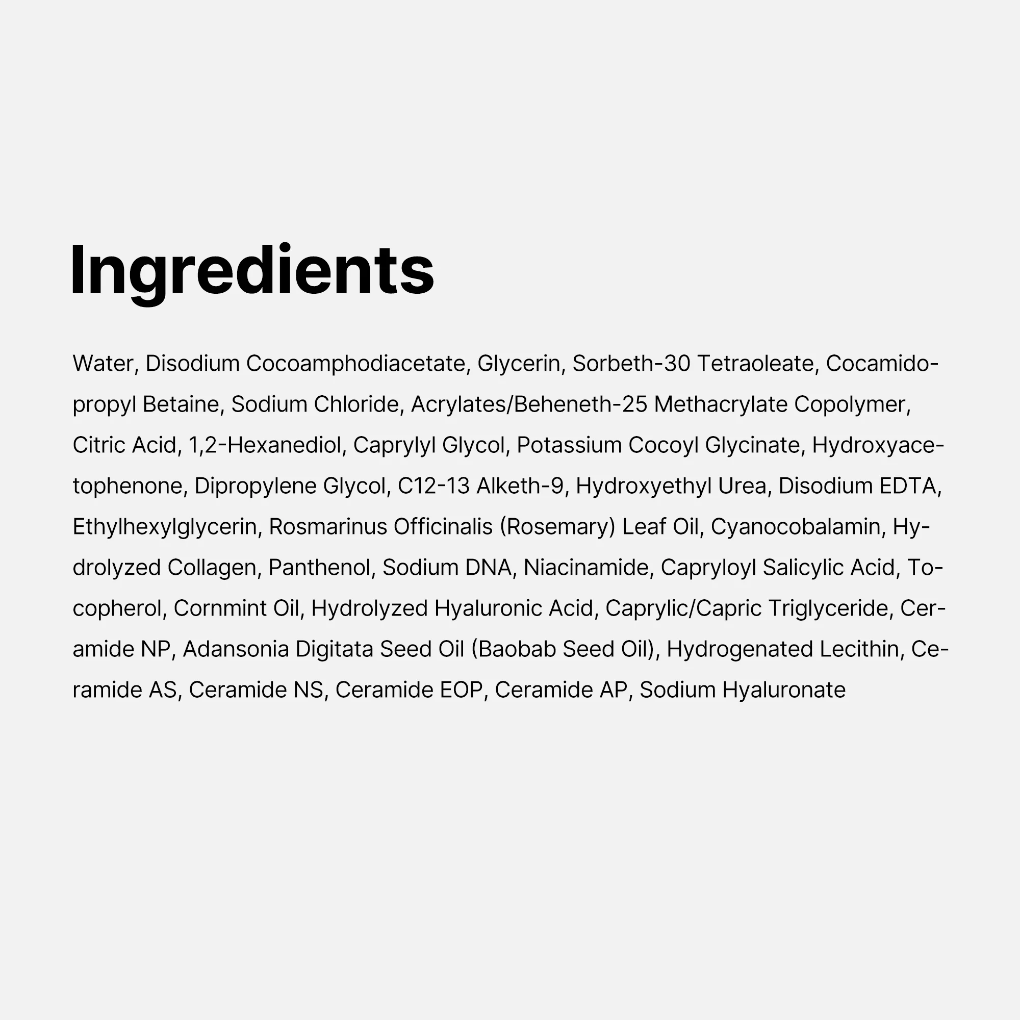 Embalagem de [Exclusive Deal] Amazon’s #1 Beauty Brand PDRN Pink Gel Cleanser em Luanda, Angola - Cosméticos de Luxo Seth