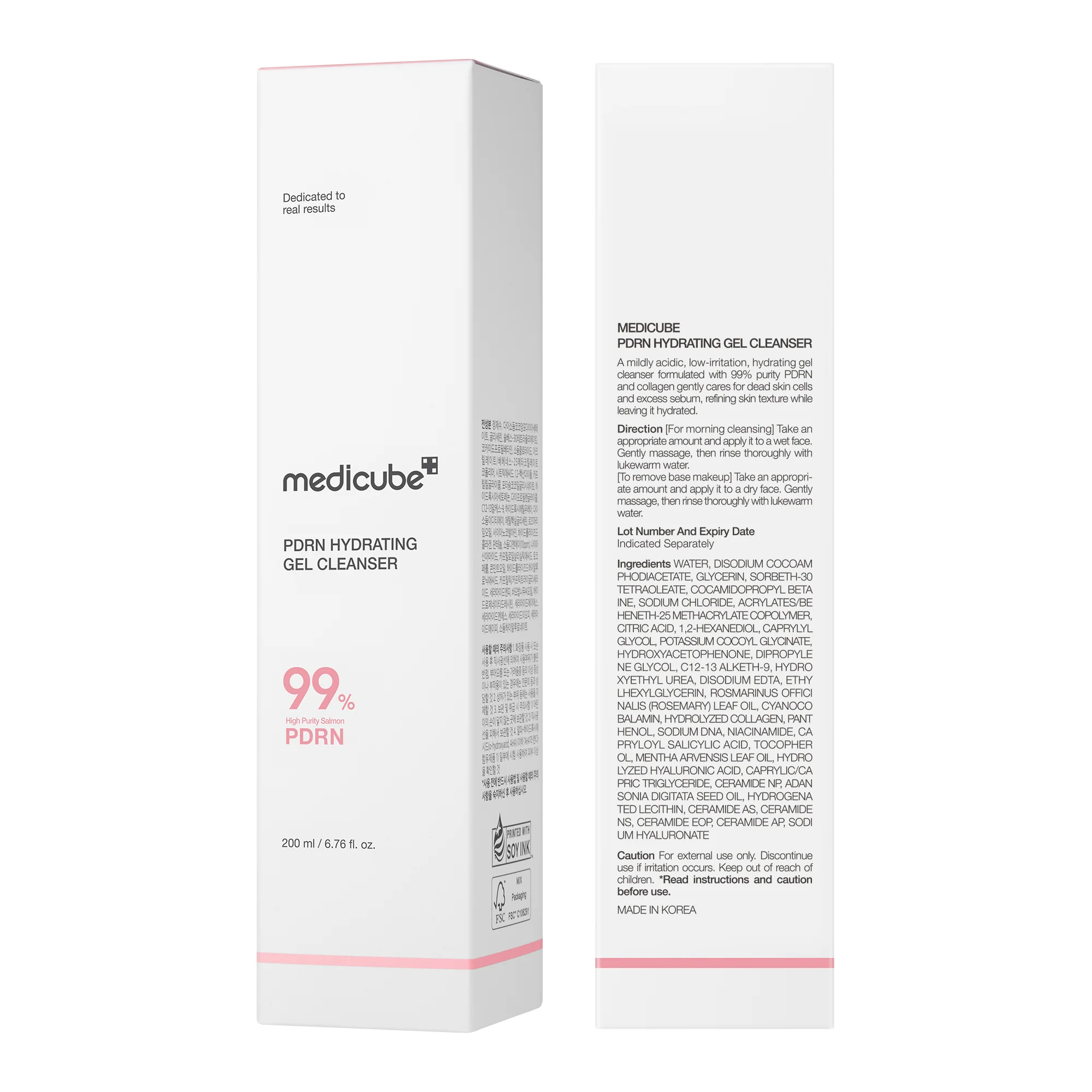Detalhes de [Exclusive Deal] Amazon’s #1 Beauty Brand PDRN Pink Gel Cleanser para entrega em Luanda, Angola - Seth
