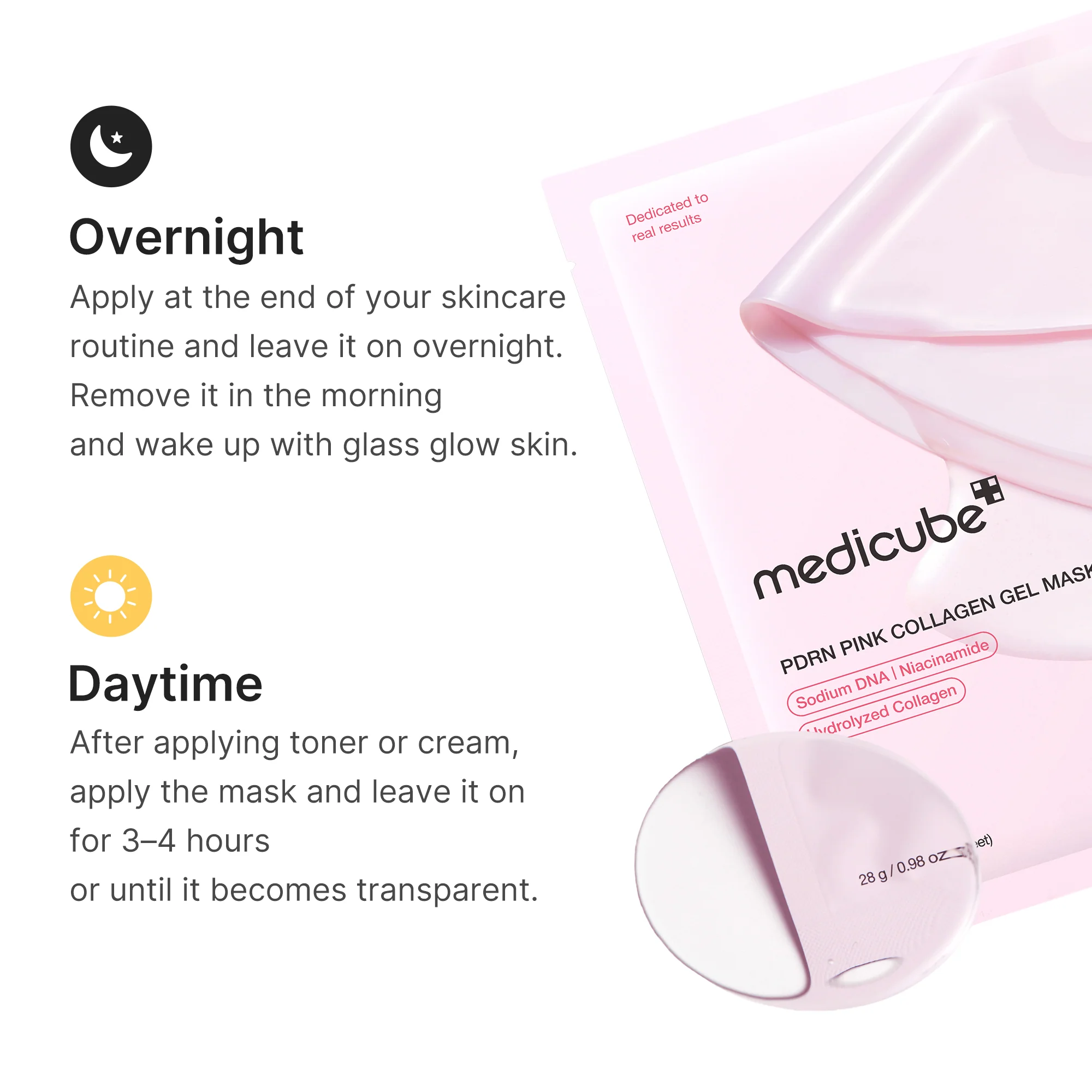 [Exclusive Deal] Amazon’s #1 Beauty Brand Salmon PDRN Pink Collagen Jelly Gel Mask da Medicube original em Luanda, Angola - Cosméticos e Perfumaria