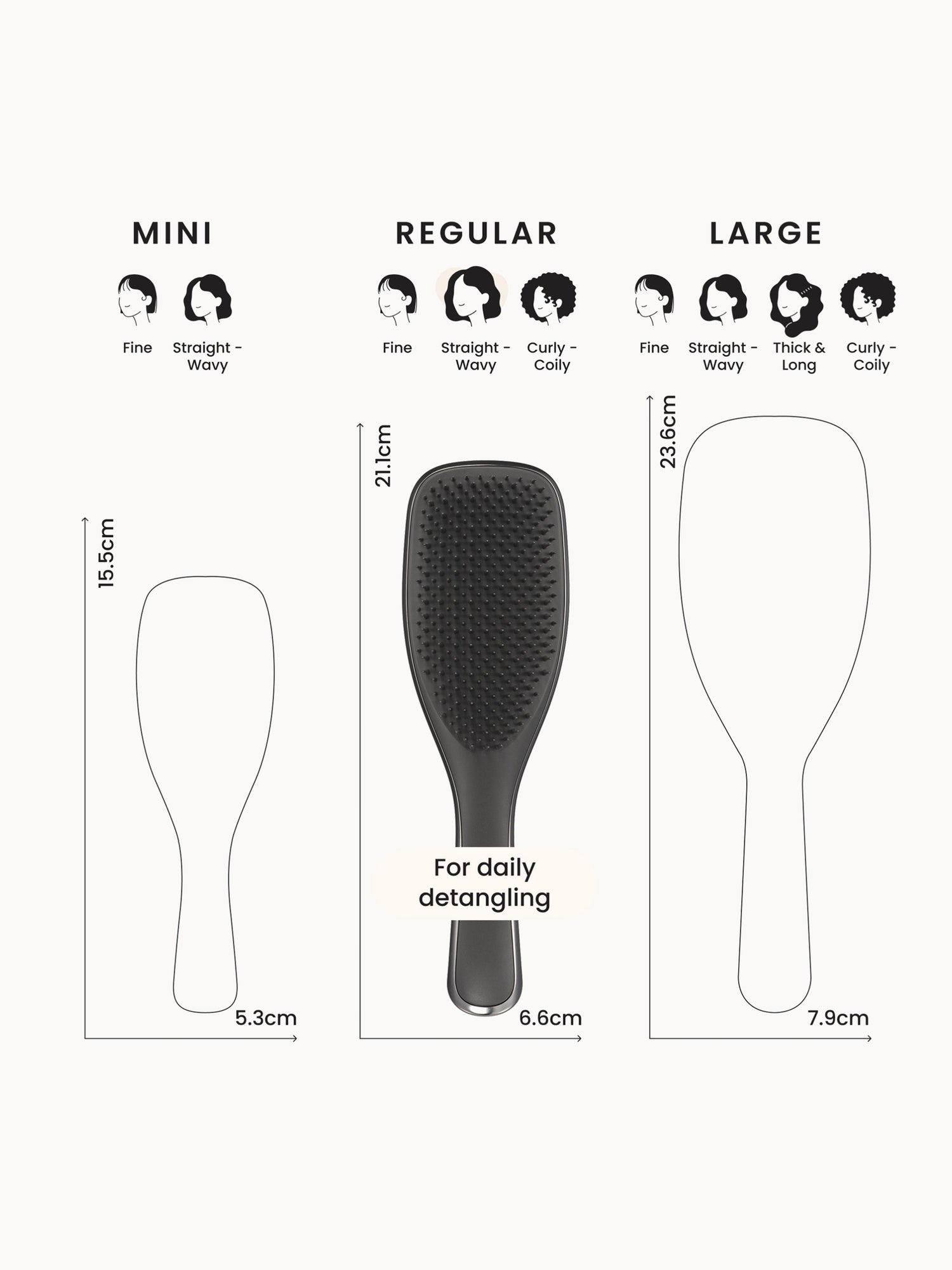 Exclusive Tangle Teezer The Ultimate Detangler Chrome Midnight Silver Tangle Teezer — detalhe 8