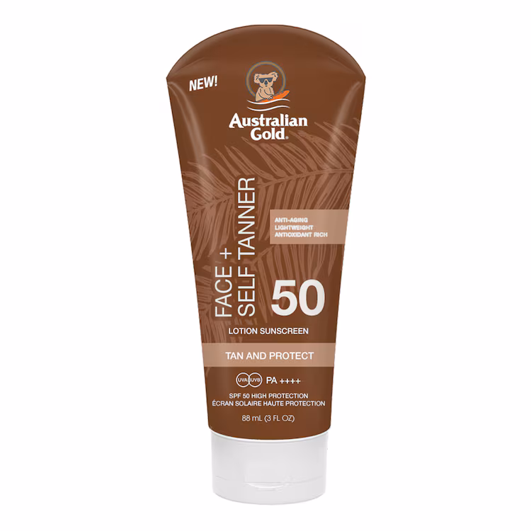 Face + Self Tanner - Protector Solar SPF 50