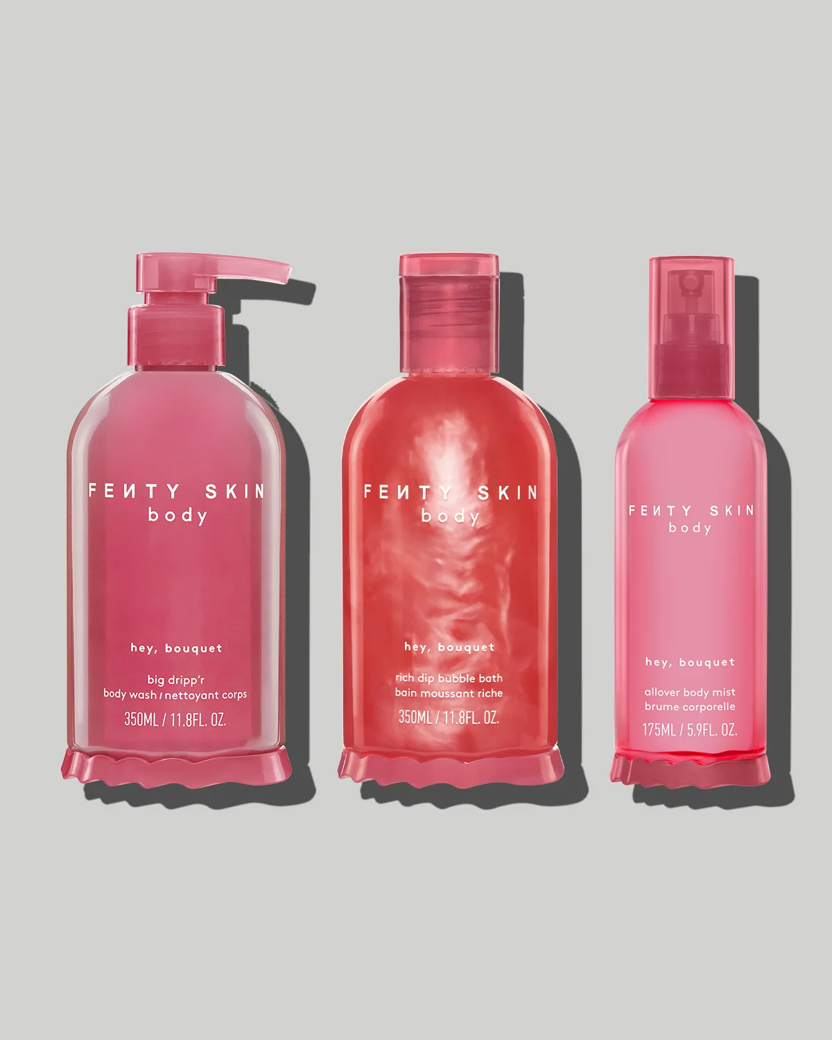 Embalagem de Fenty Skin Body Bath, Shower + Mist Full Size Bundle em Luanda, Angola - Cosméticos de Luxo Seth
