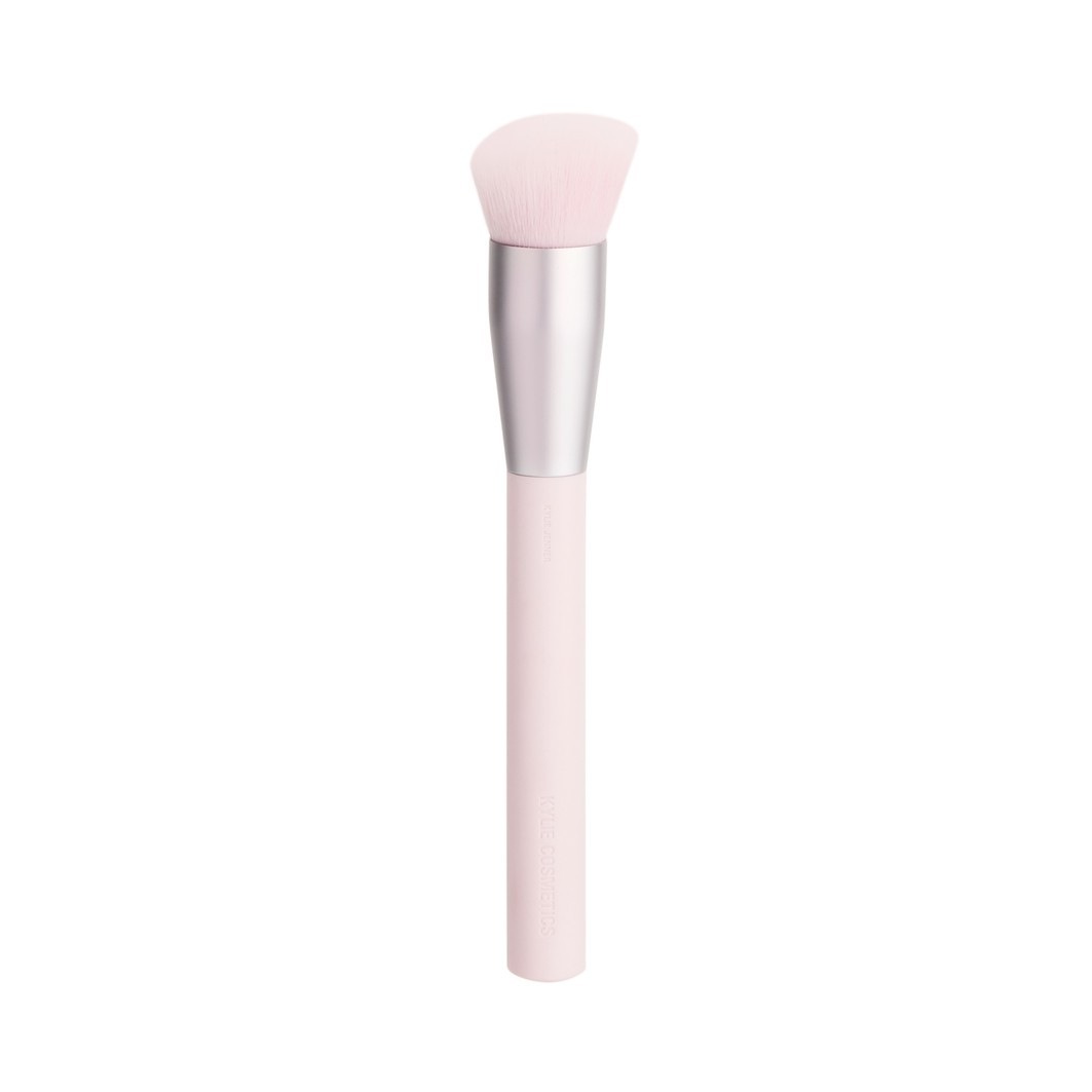 Foundation Brush 01 Kylie Cosmetics — textura e acabamento