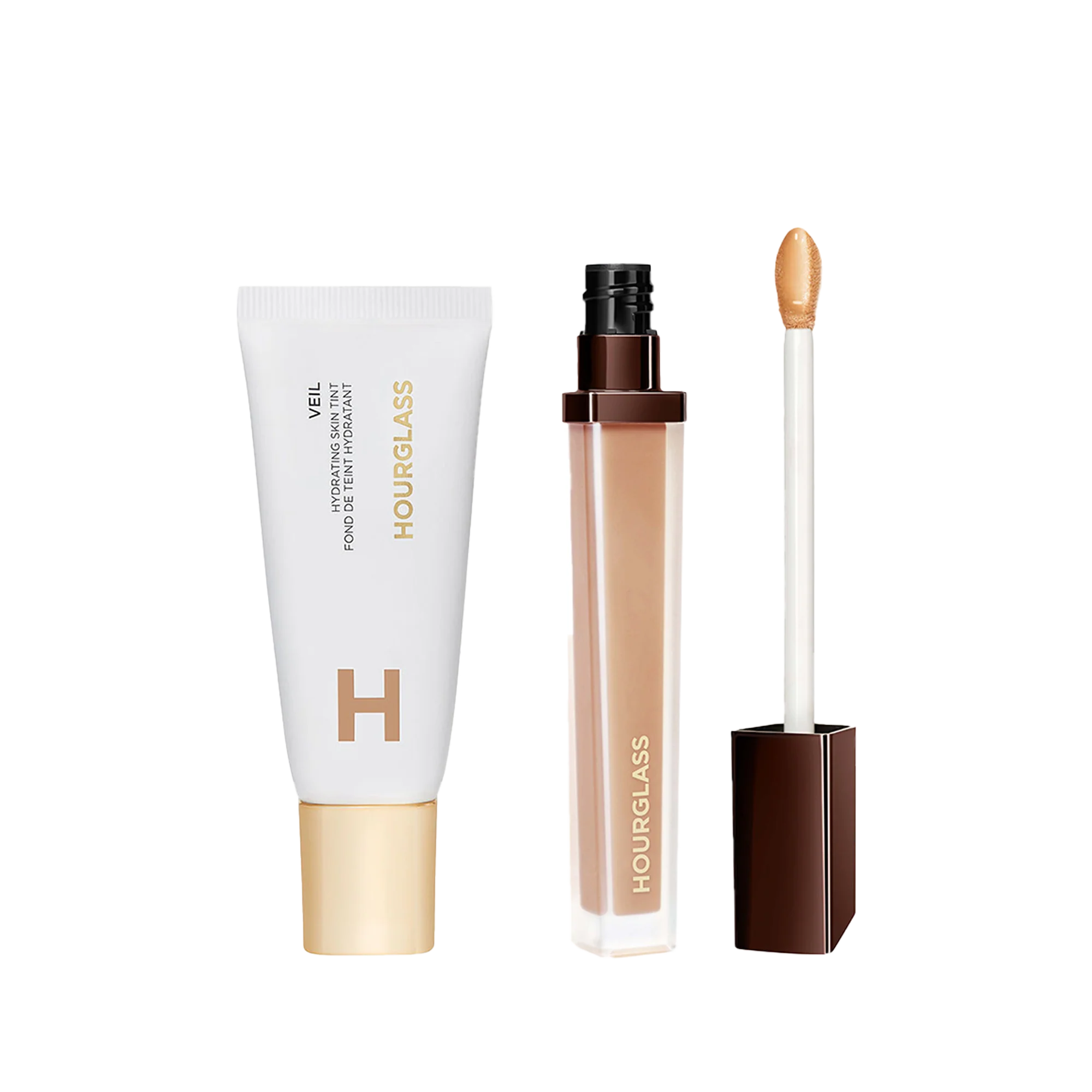 Fresh & Flawless Duo Hourglass — textura e acabamento