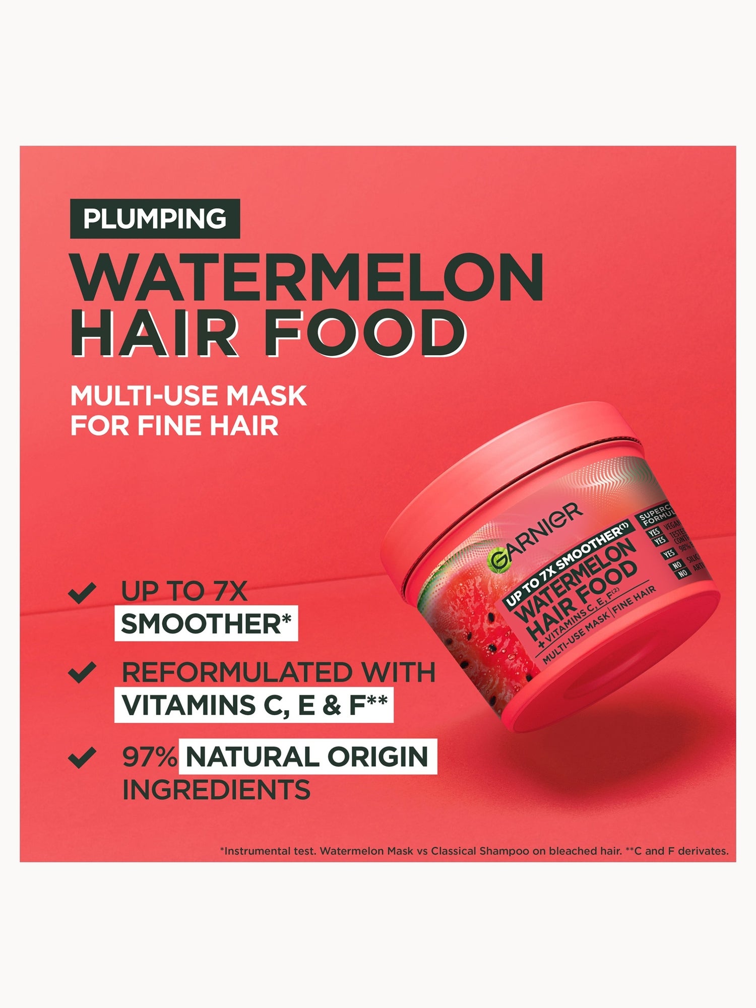 Garnier Hair Food Multi-Use Mask, Hydrating Aloe Vera, Quenching for Dehydrated Hair 400ml Garnier — detalhe 5
