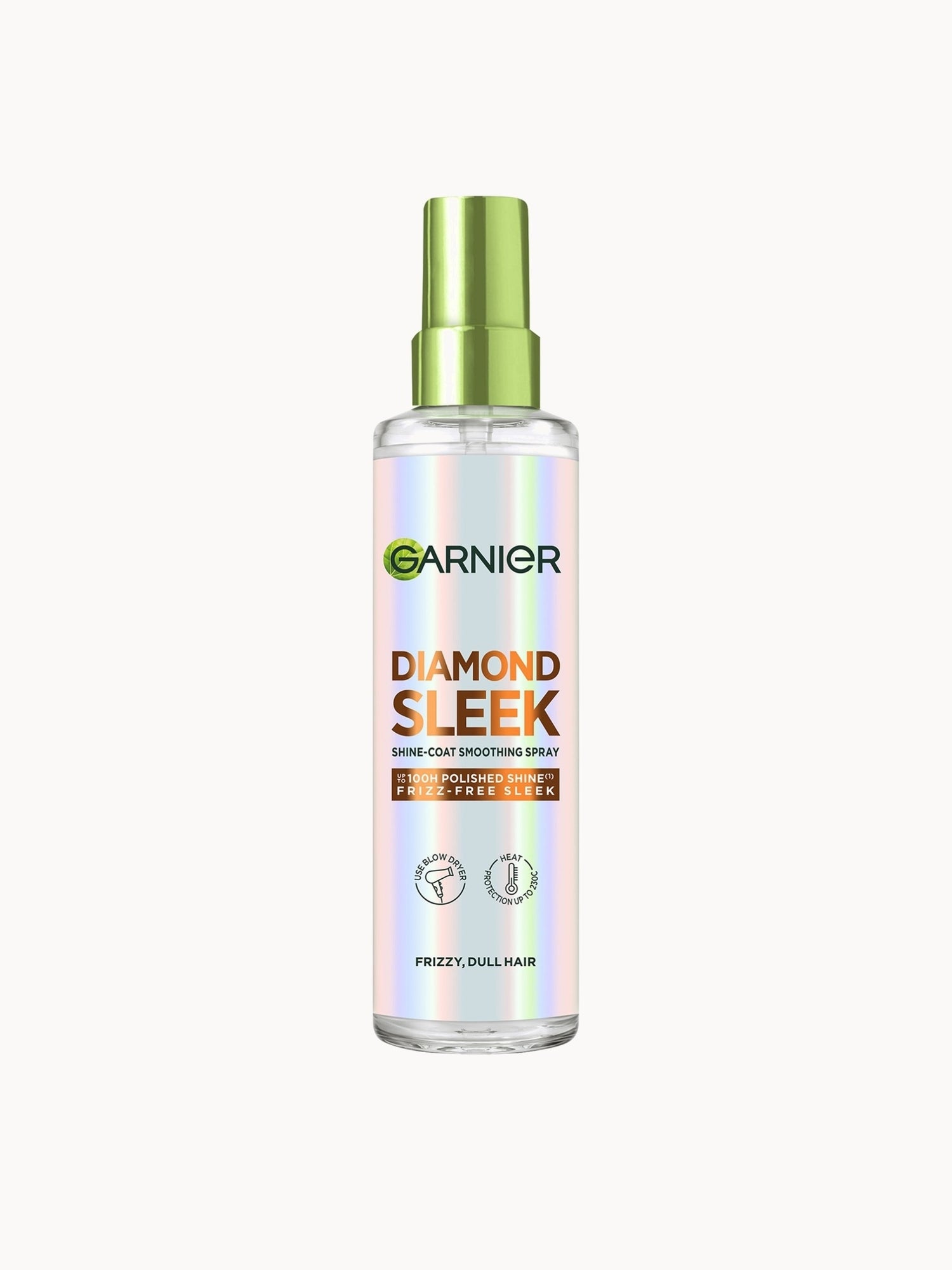 Garnier Keratin Sleek Diamond Spray 150ml Garnier — textura e acabamento