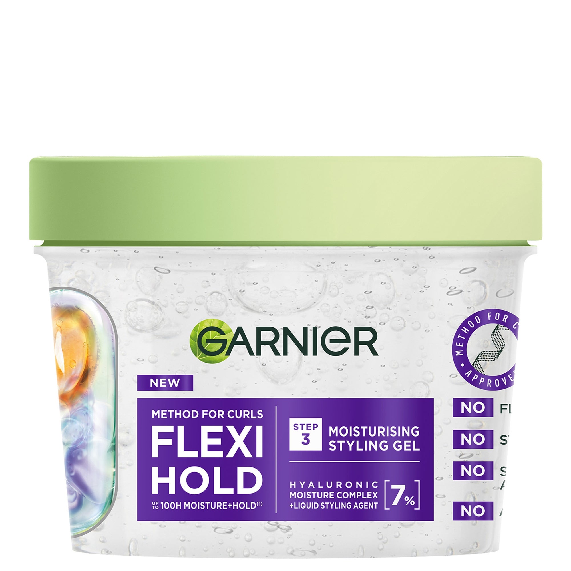 Garnier Method for Curls Gel 370ml Garnier — textura e acabamento