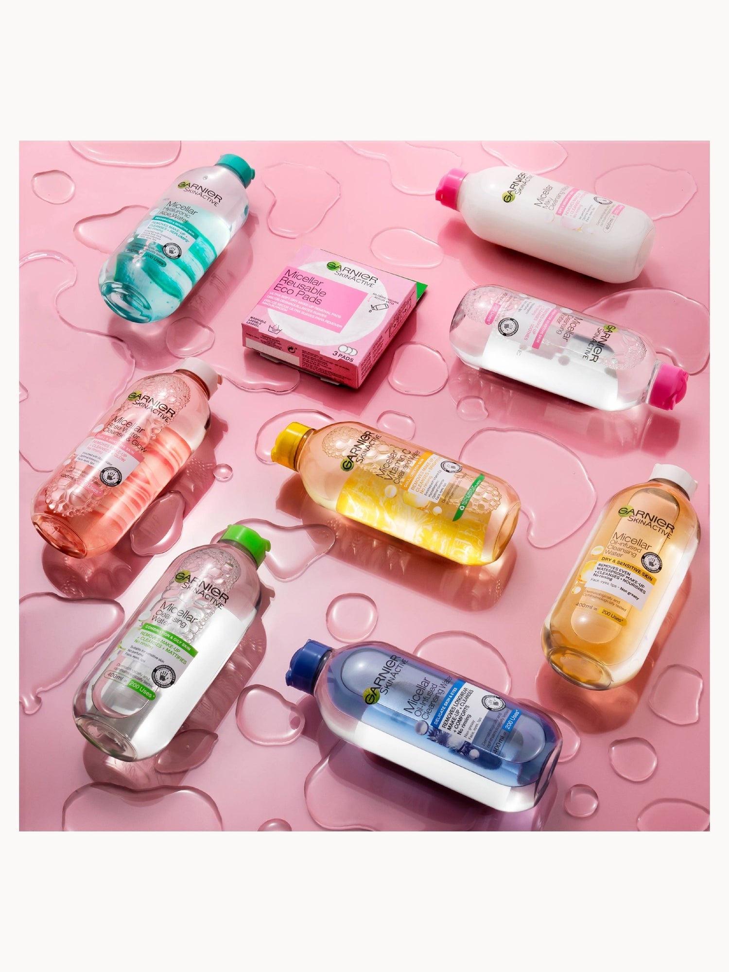 Garnier Micellar Vitamin C Water, Gentle face Cleanser & Makeup Remover, Brightening Formula, 700ml Garnier — detalhe 6