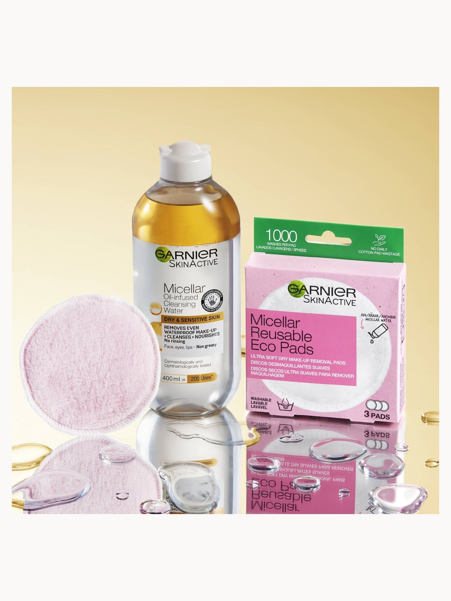 Garnier Micellar Water Oil Infused Facial Cleanser and Makeup Remover 400ml Garnier — detalhe 7