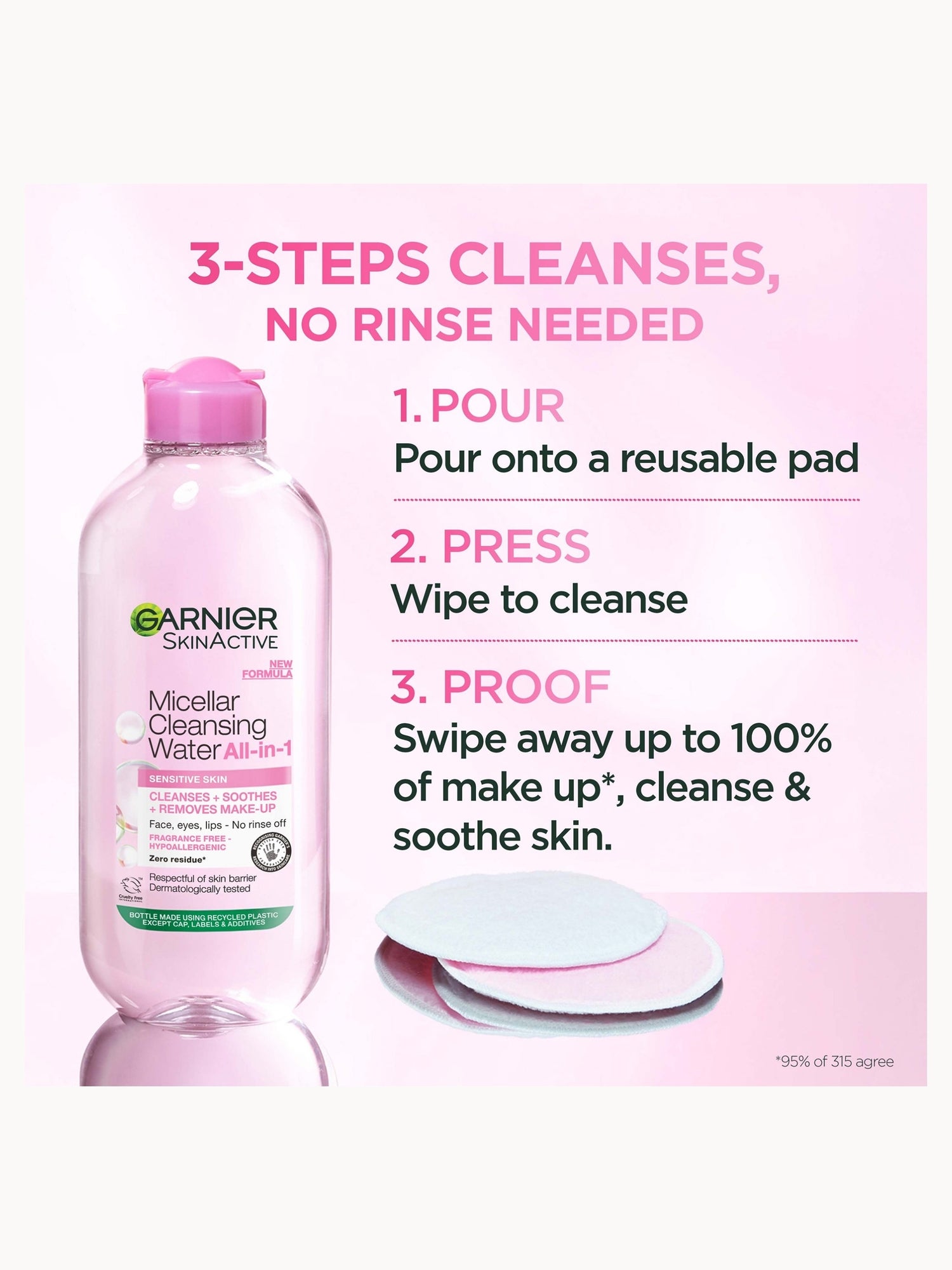 Garnier Micellar Water Oil Infused Facial Cleanser 100ml Garnier — detalhe 6