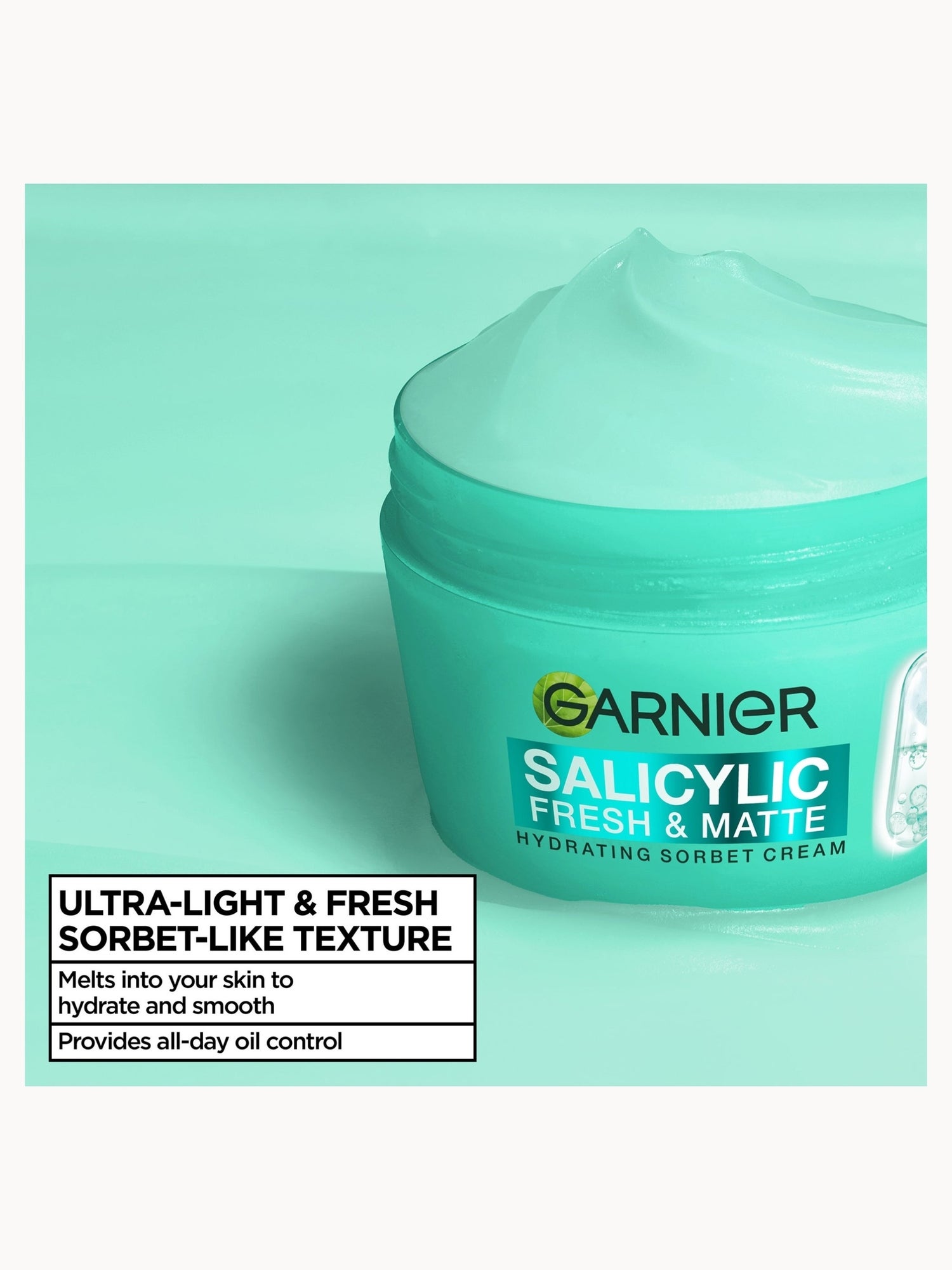 Garnier Salycilic Fresh & Pure Sorbet Cream 85ml Garnier — detalhe 3