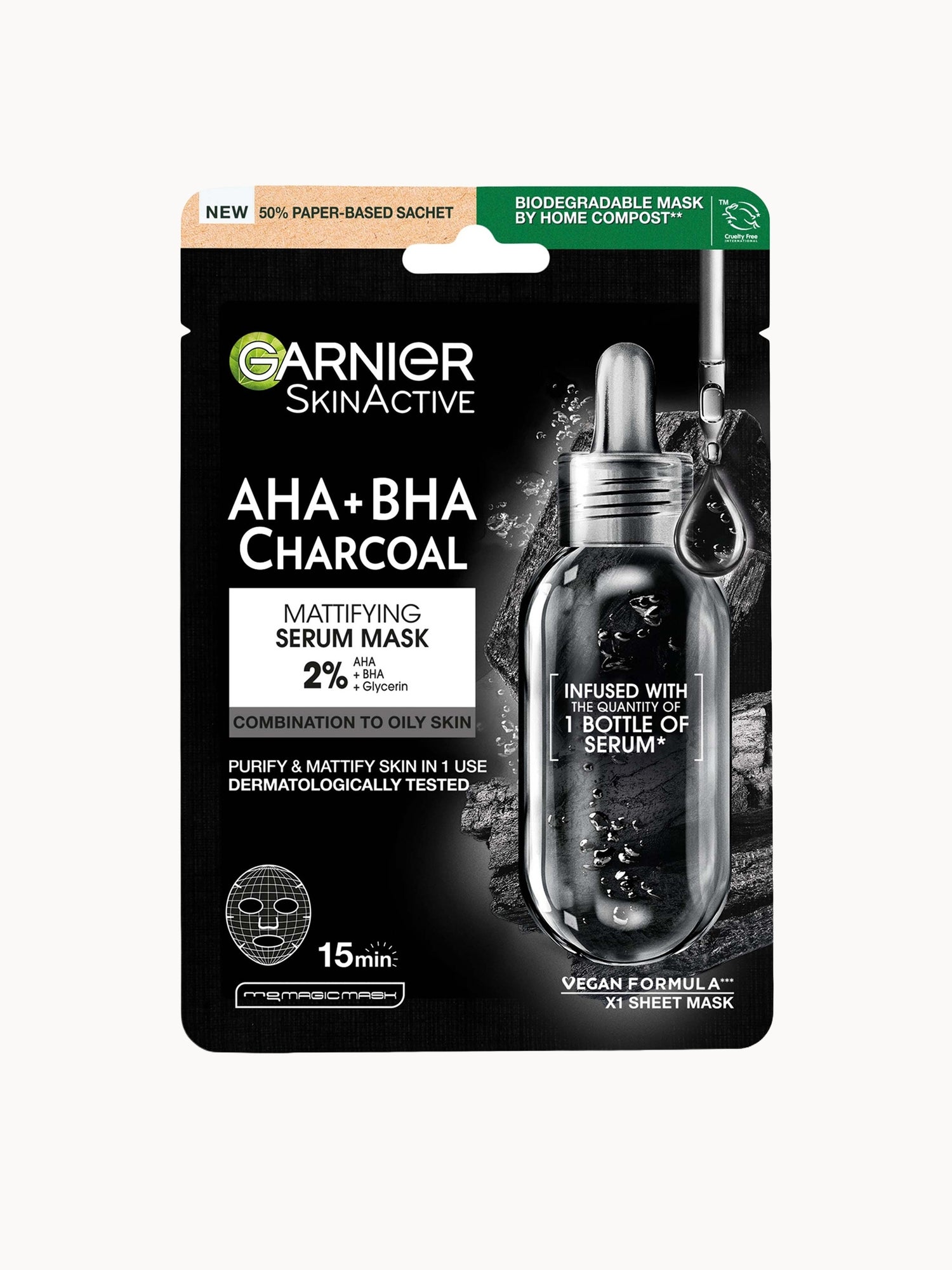 Garnier Ultralift Anti Ageing Radiance Boosting Face Sheet Mask 32g Garnier — detalhe 4