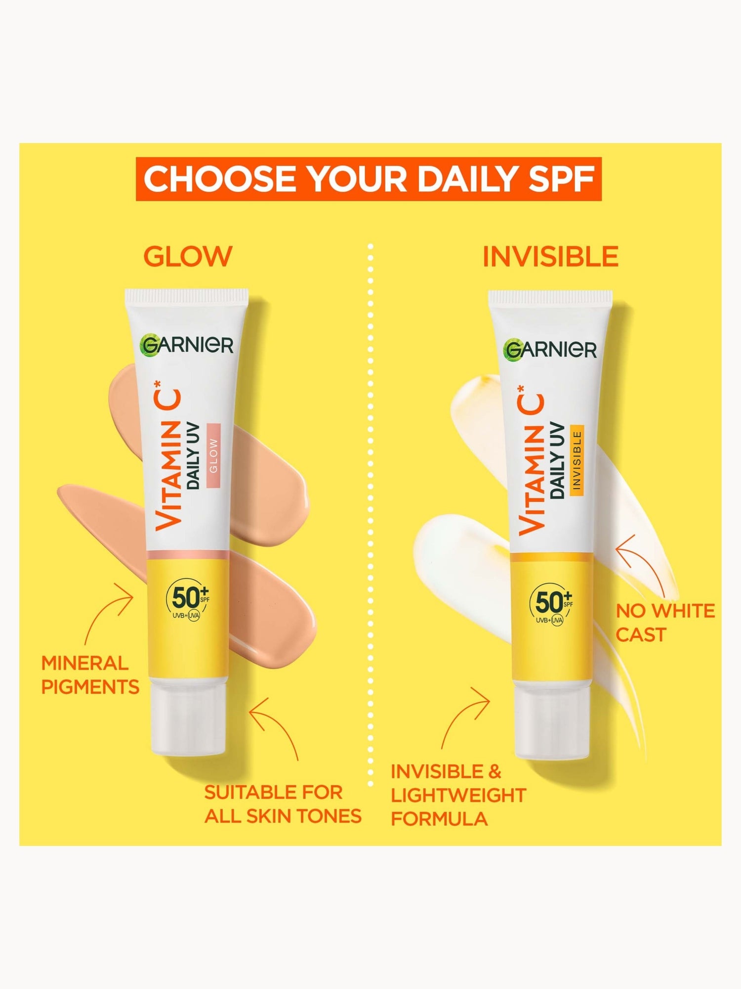 Garnier Vitamin C Daily UV Brightening Fluid Glow SPF 50+ 40ml Garnier — detalhe 6