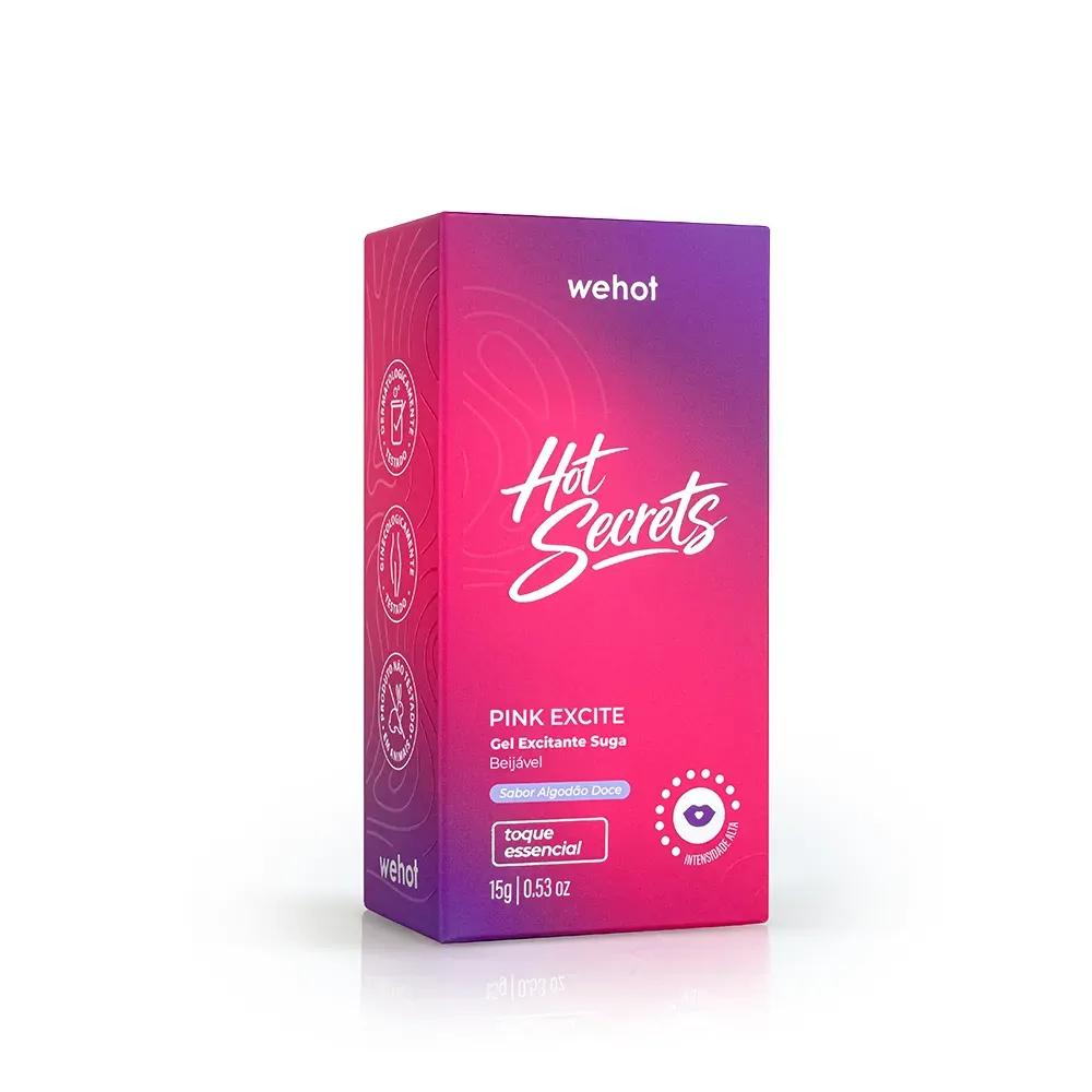 Comprar Gel Excitante Suga Algodão Doce 15g Wepink Wehot em Luanda, Angola - Loja Oficial Seth