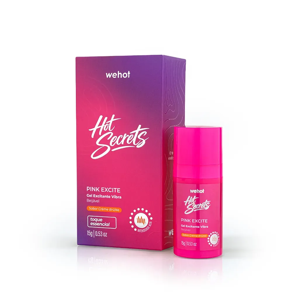 Gel Excitante Vibra Crème Brûlée 15g Wepink Wehot da Virginia Fonseca original em Luanda, Angola - Cosméticos e Perfumaria