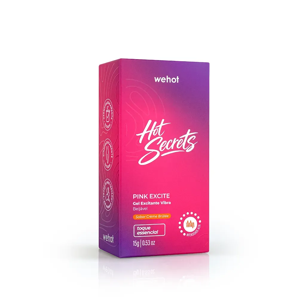 Comprar Gel Excitante Vibra Crème Brûlée 15g Wepink Wehot em Luanda, Angola - Loja Oficial Seth
