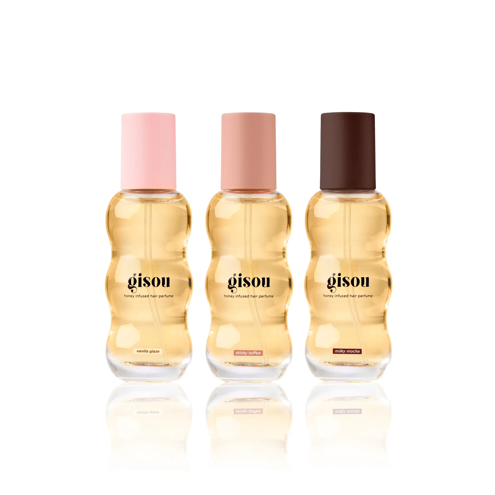 Glazed Scents Trio Bundle Gisou — textura e acabamento
