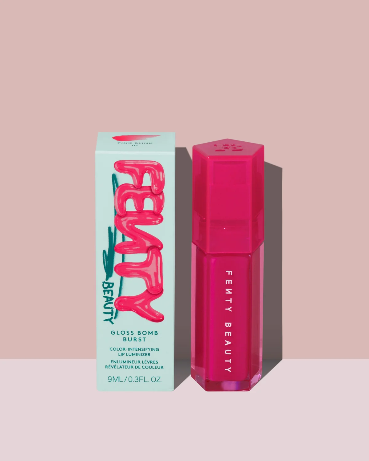Gloss Bomb Burst Color-Intensifying Lip Luminizer Fenty Beauty — textura e acabamento