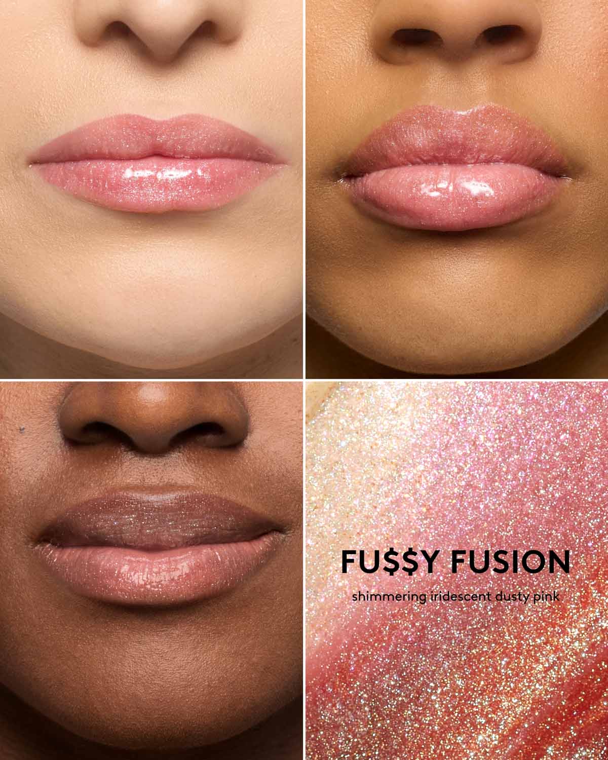Embalagem de Gloss Bomb Stackz Layered Lip Luminizer — Fu$$y Fusion em Luanda, Angola - Cosméticos de Luxo Seth