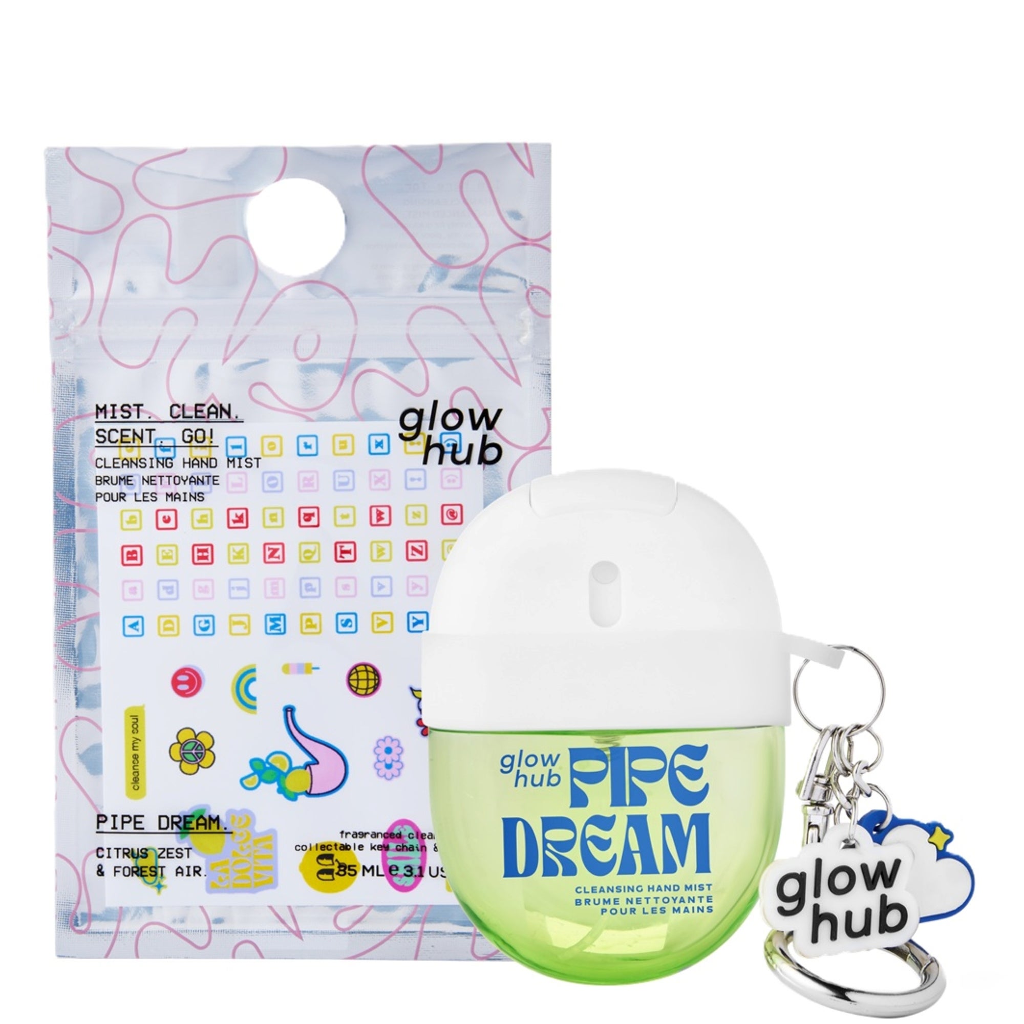 Glow Hub Cleansing Hand Mist 35ml (Various Scents) Glow Hub — detalhe 4