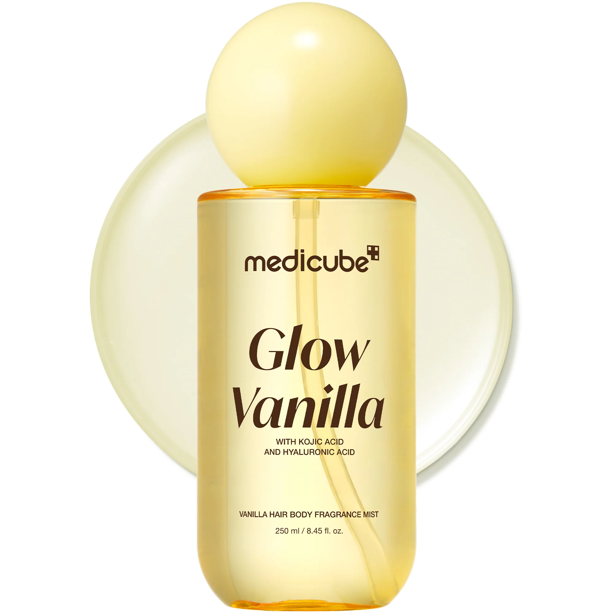 Embalagem de Glow Vanilla Hair & Body Fragrance Mist em Luanda, Angola - Cosméticos de Luxo Seth