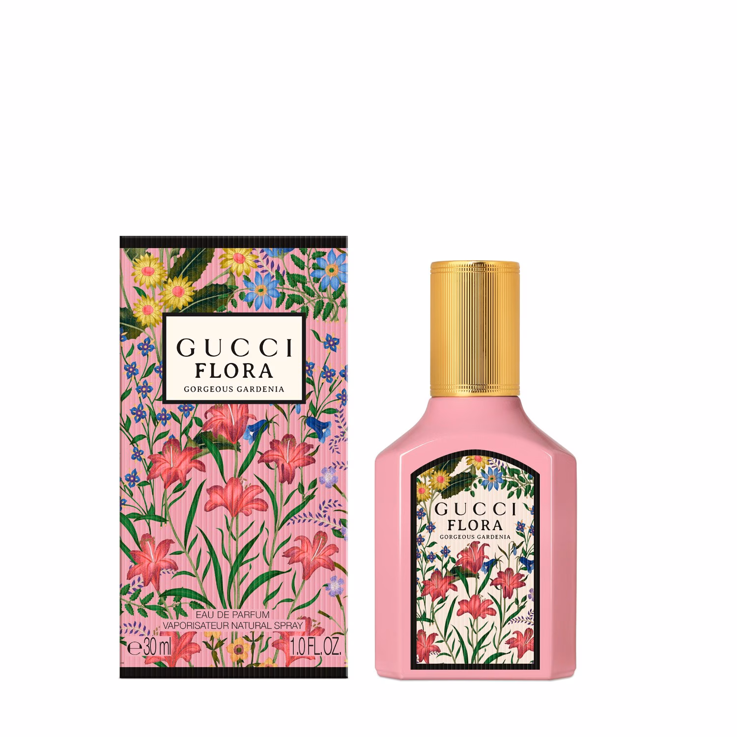 Gucci Flora by Gucci Gorgeous Gardenia Eau de Parfum Gucci — textura e acabamento